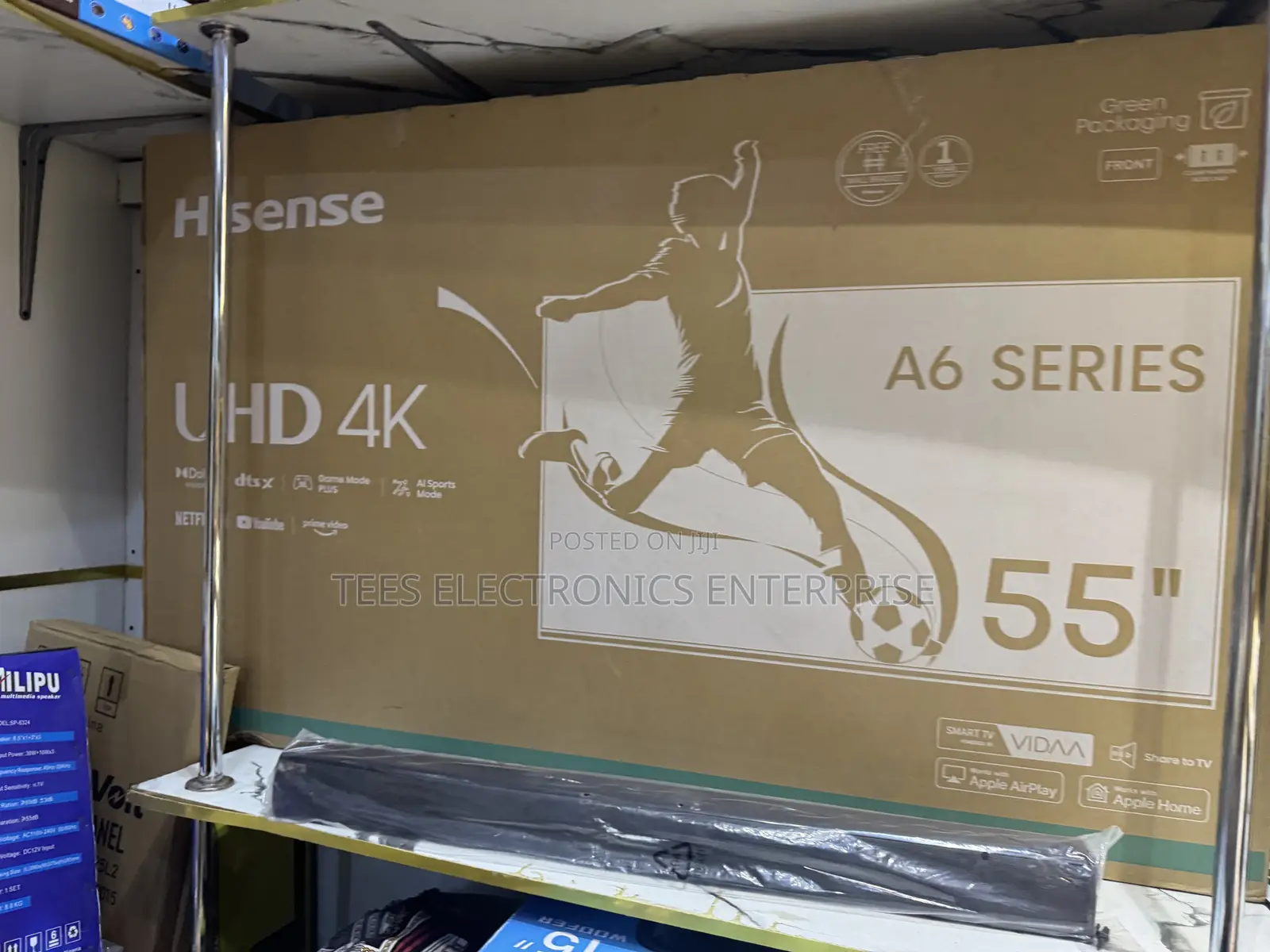 Hisense 55 Inches 4k Uhd Bluetooth Smart Tv (2024)