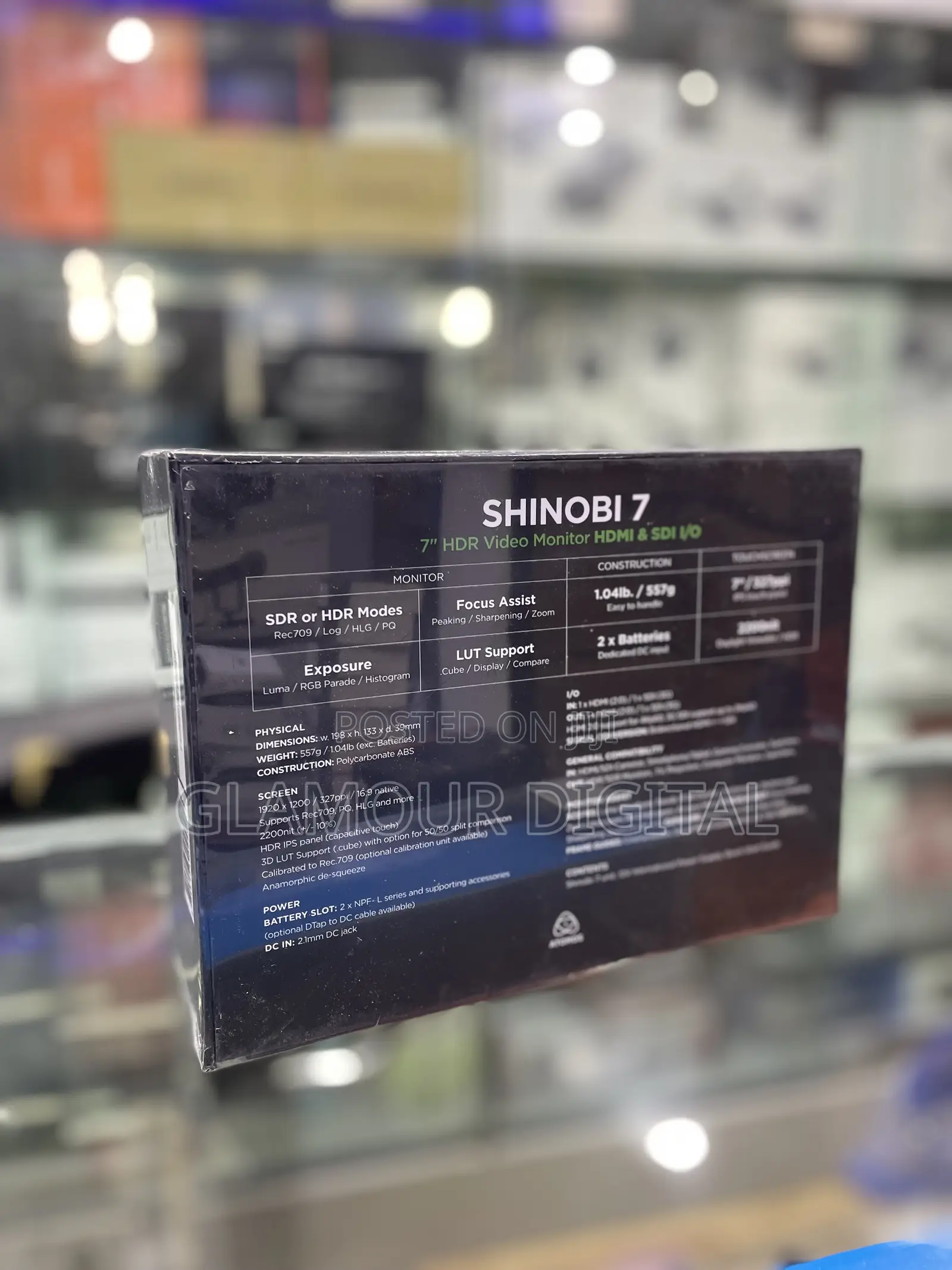 Atomos Shinobi 7” Hdmi Sdi Monitor