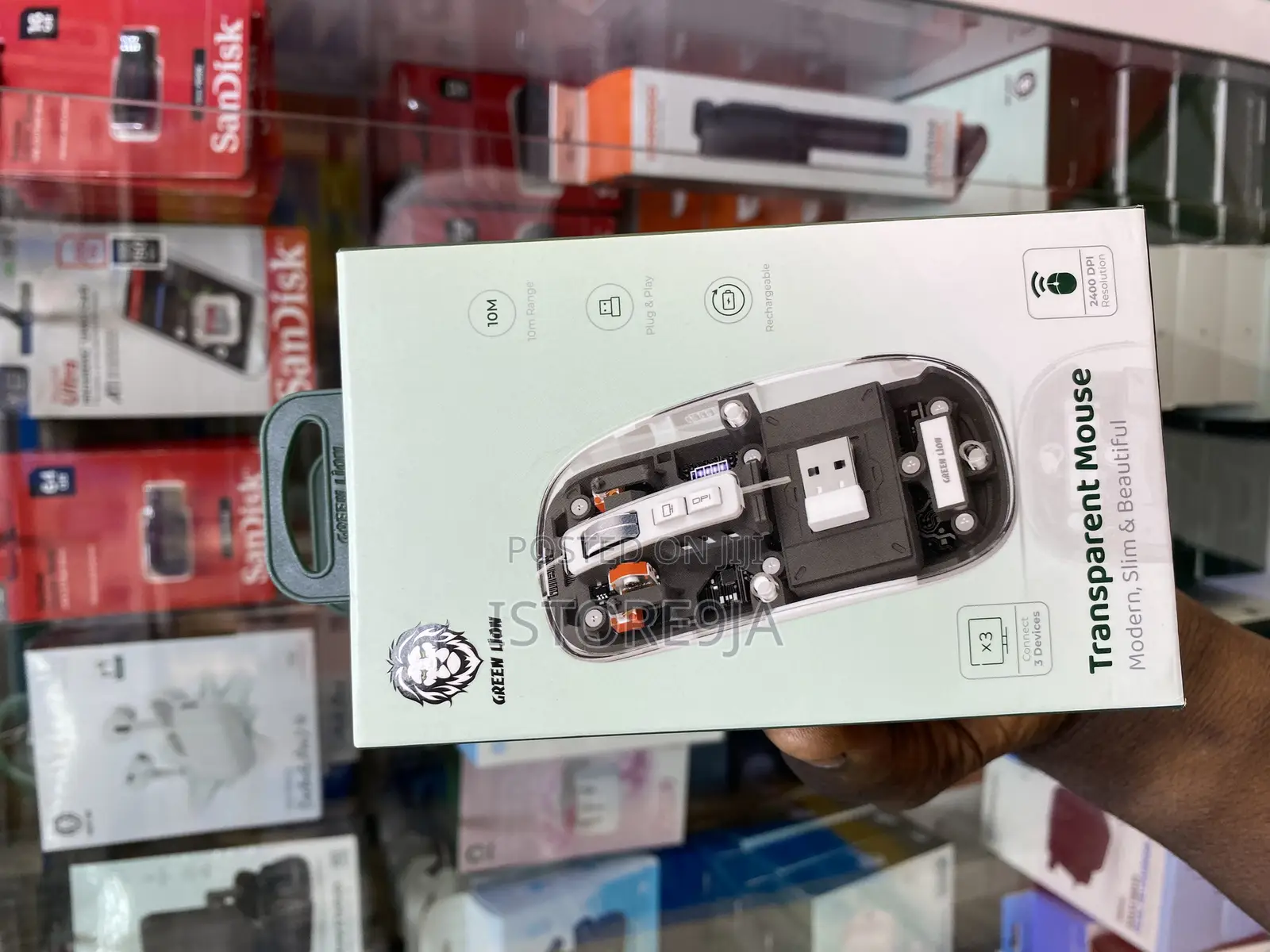 Greenlion Transparent Mouse 2