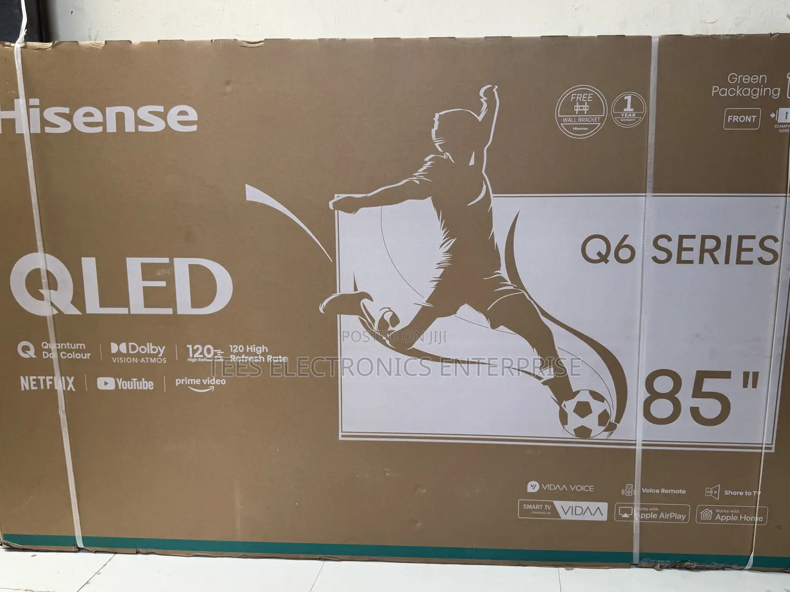 Hisense 85 Inches 4k Qled Smart Television | 85q6n