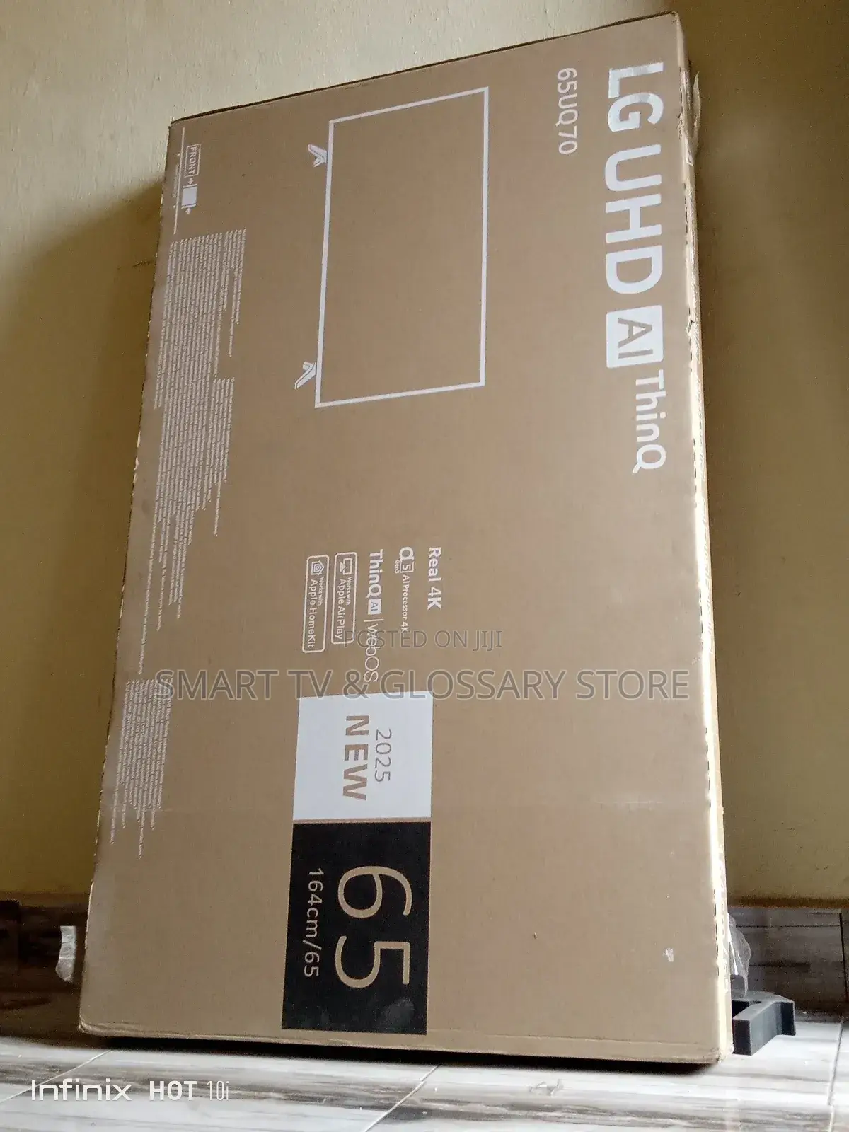 65 Inches With New Website Shows*