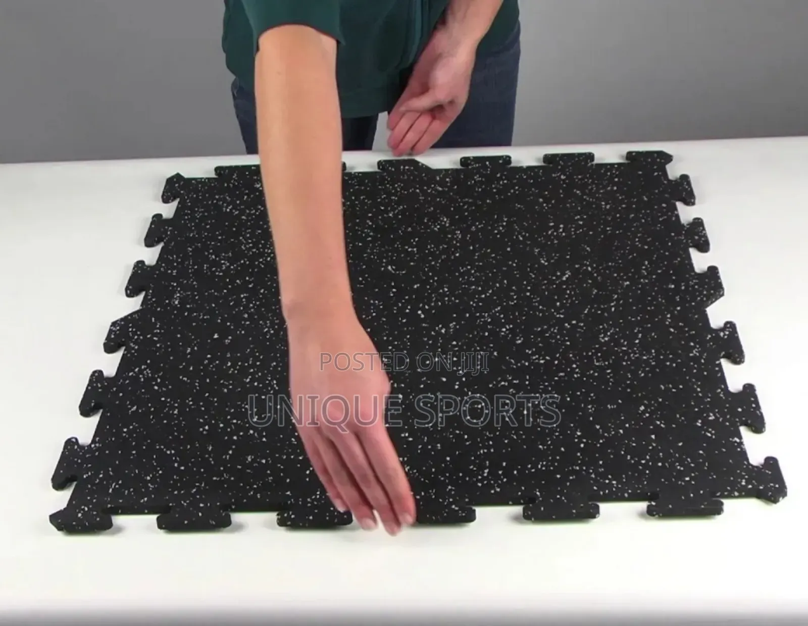 Heavy Duty Rubber Interlock Mat