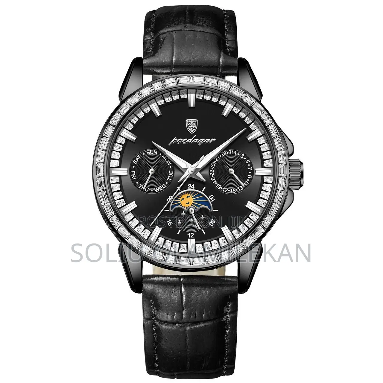 Chronograph Poedagar Leather