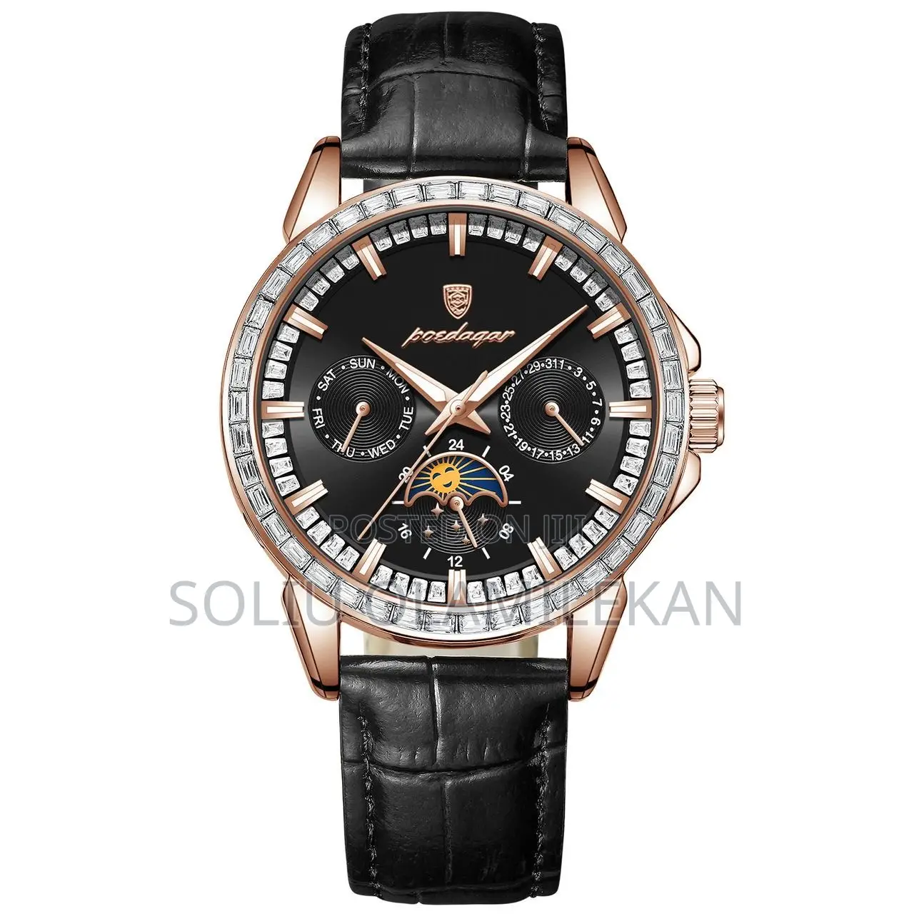 Chronograph Poedagar Leather