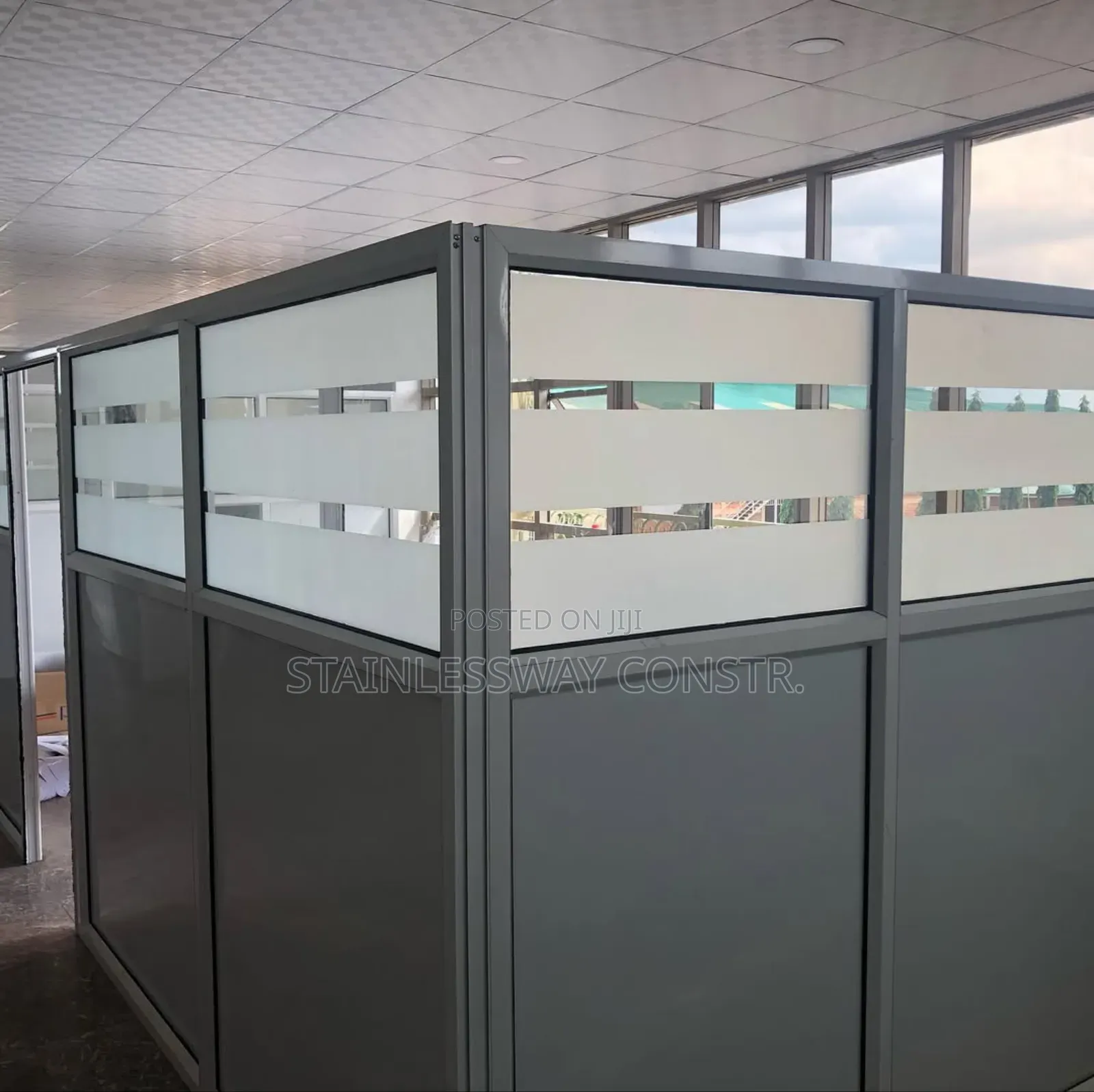 Office Partition Glass/Acoboard