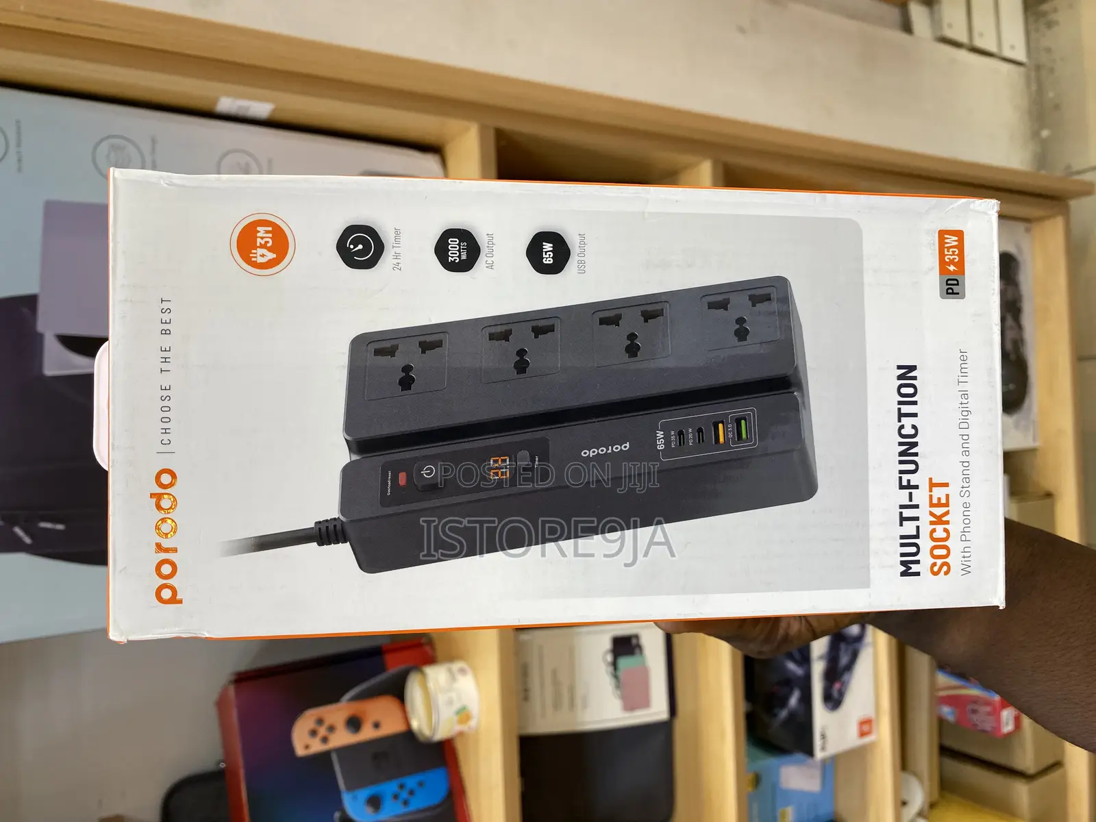 Porodo Multi-Function Socket Pd 35watt