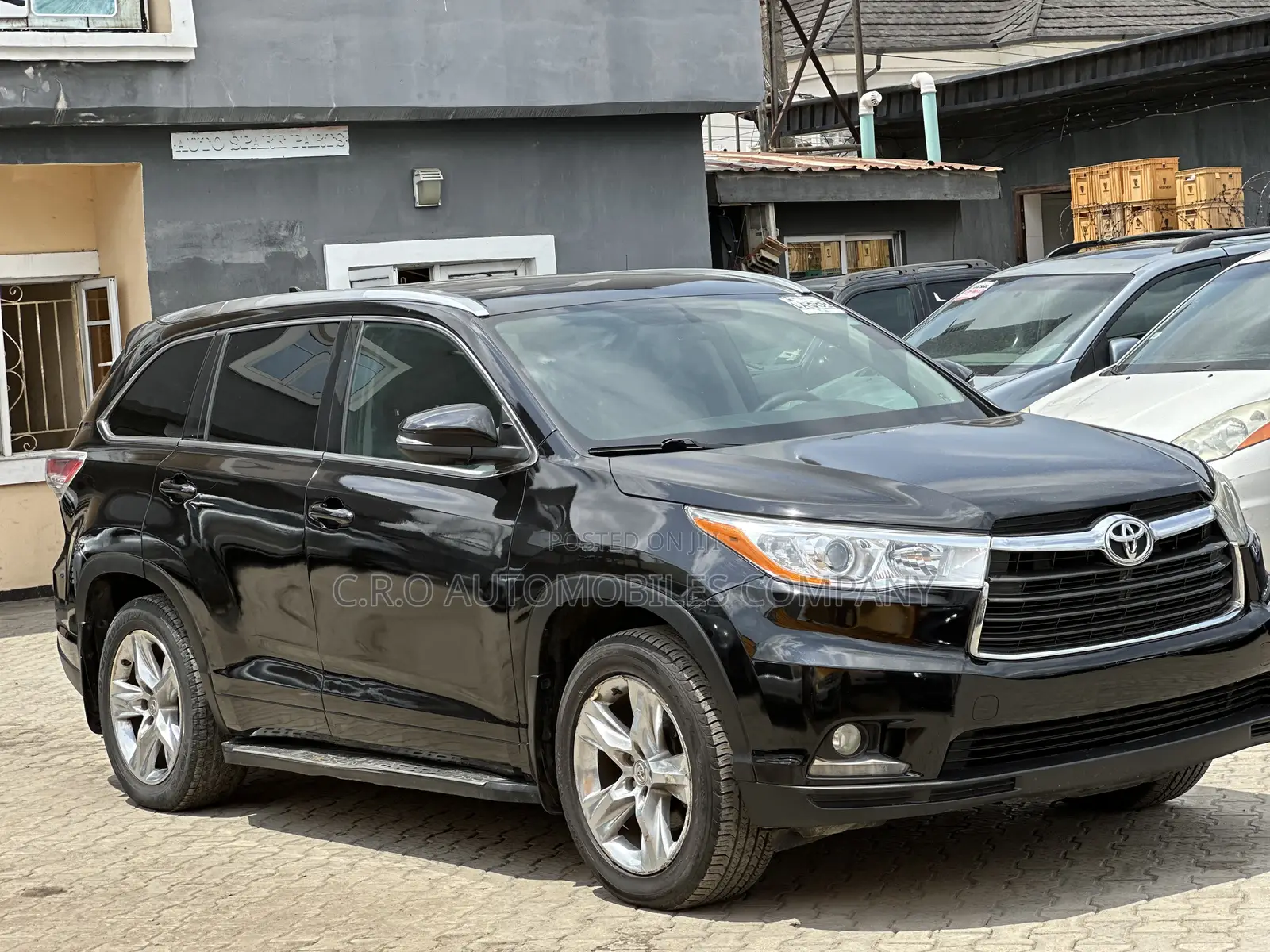 Toyota Highlander Limited 4dr SUV AWD (3.5L 6cyl 6A) 2014 Black