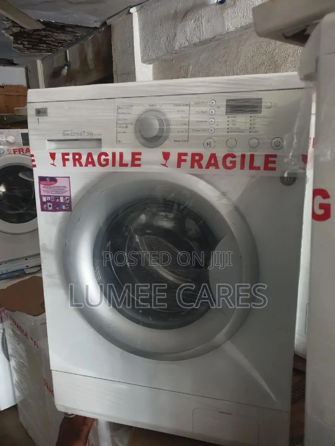 Lg 7.5kg Inveter Automatic Washing Machine