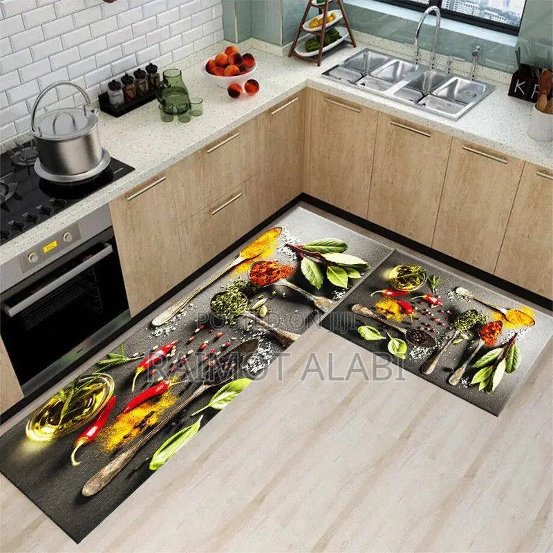 2in1 Absorbent Kitchen Runner