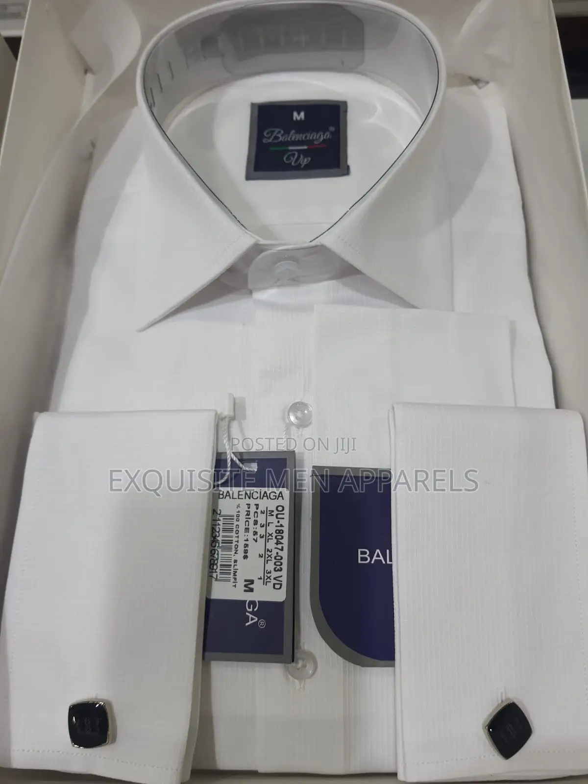 Quality Italian Balenciaga Corporate Men’S Shirts