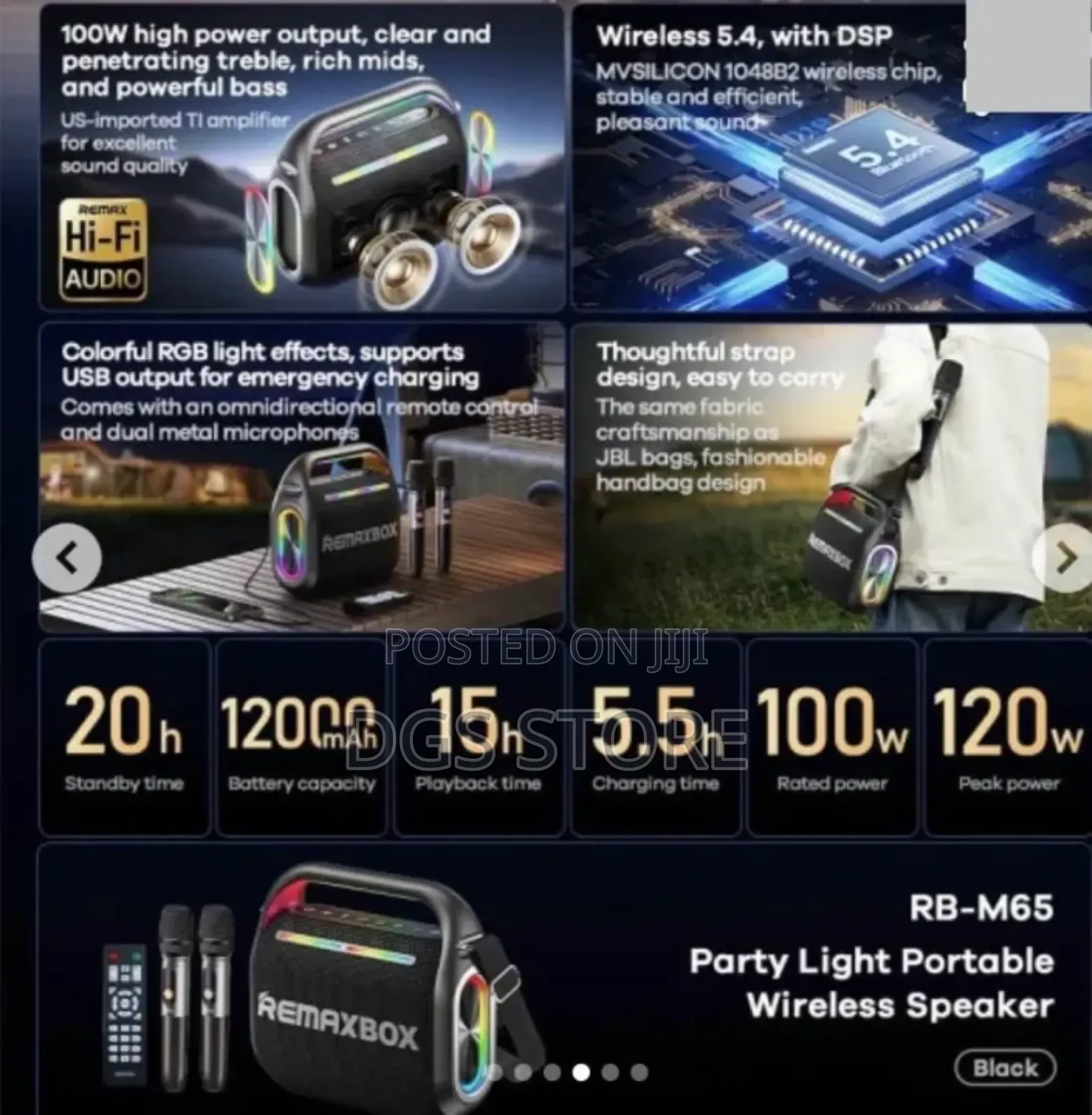 Remax Rb M65 Bluetooth Speaker