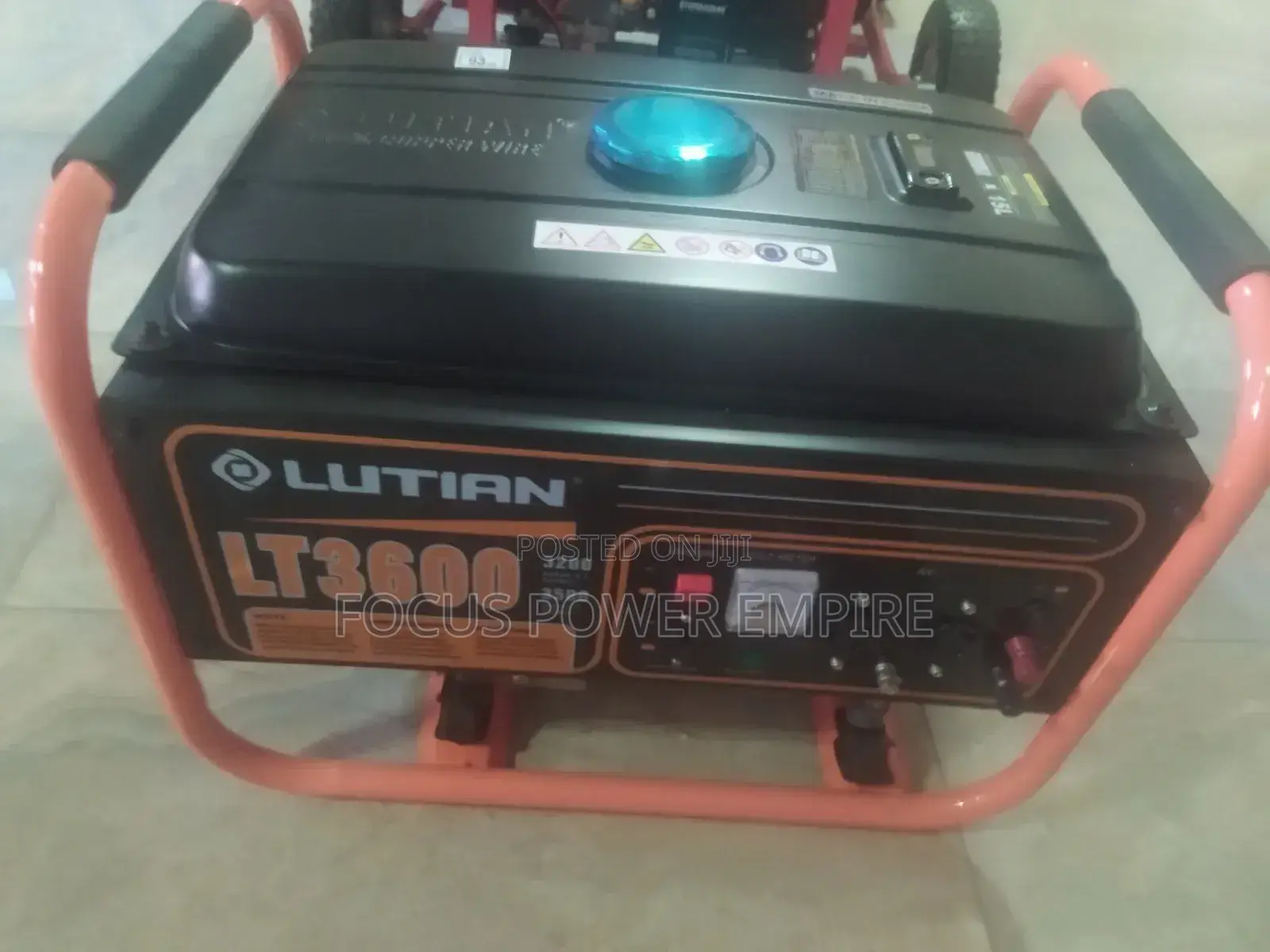 Original 3.5kva Lutian Generator Zero Noisy % Copper Coil