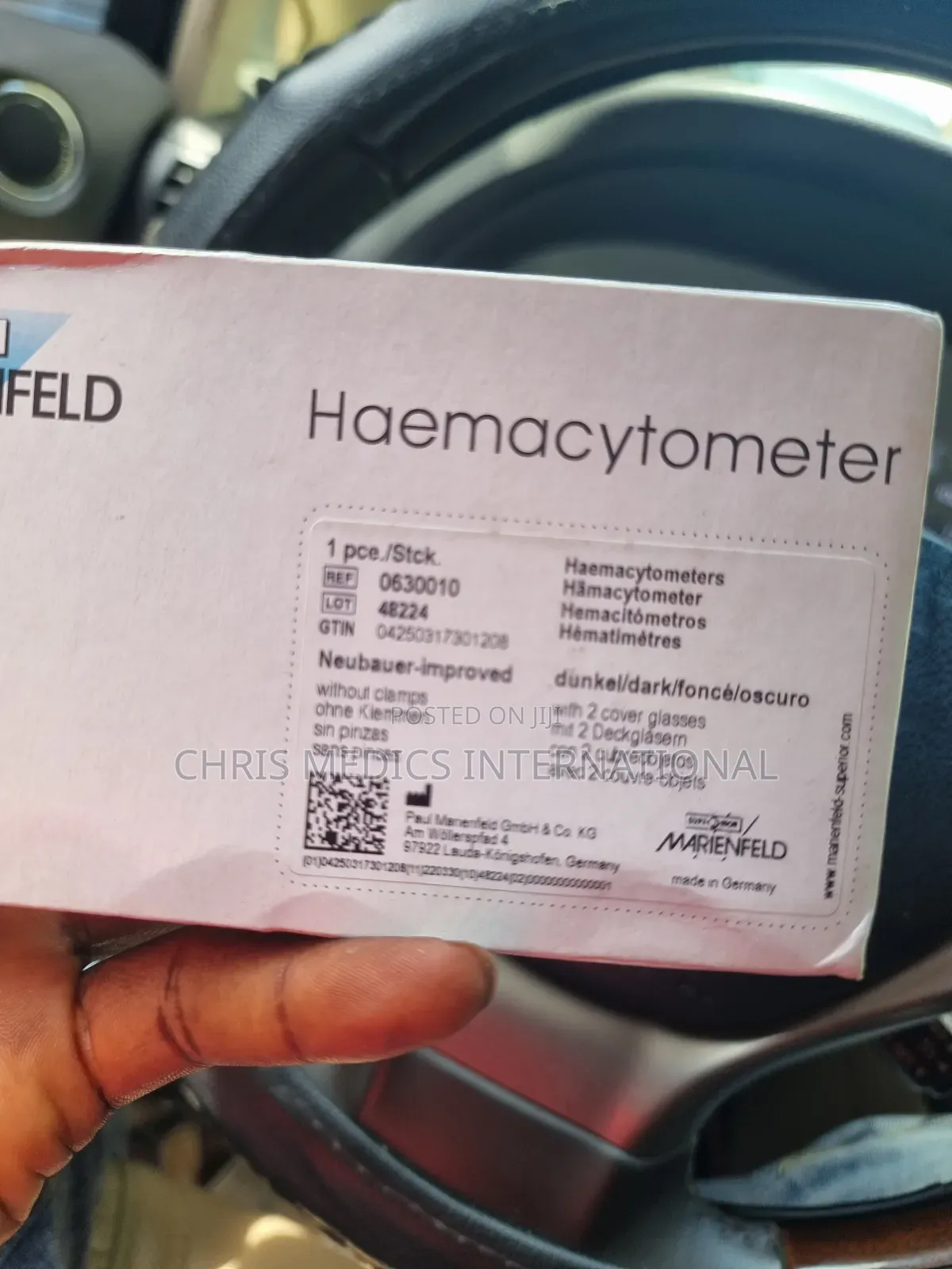 Marienfield Haemacytometer