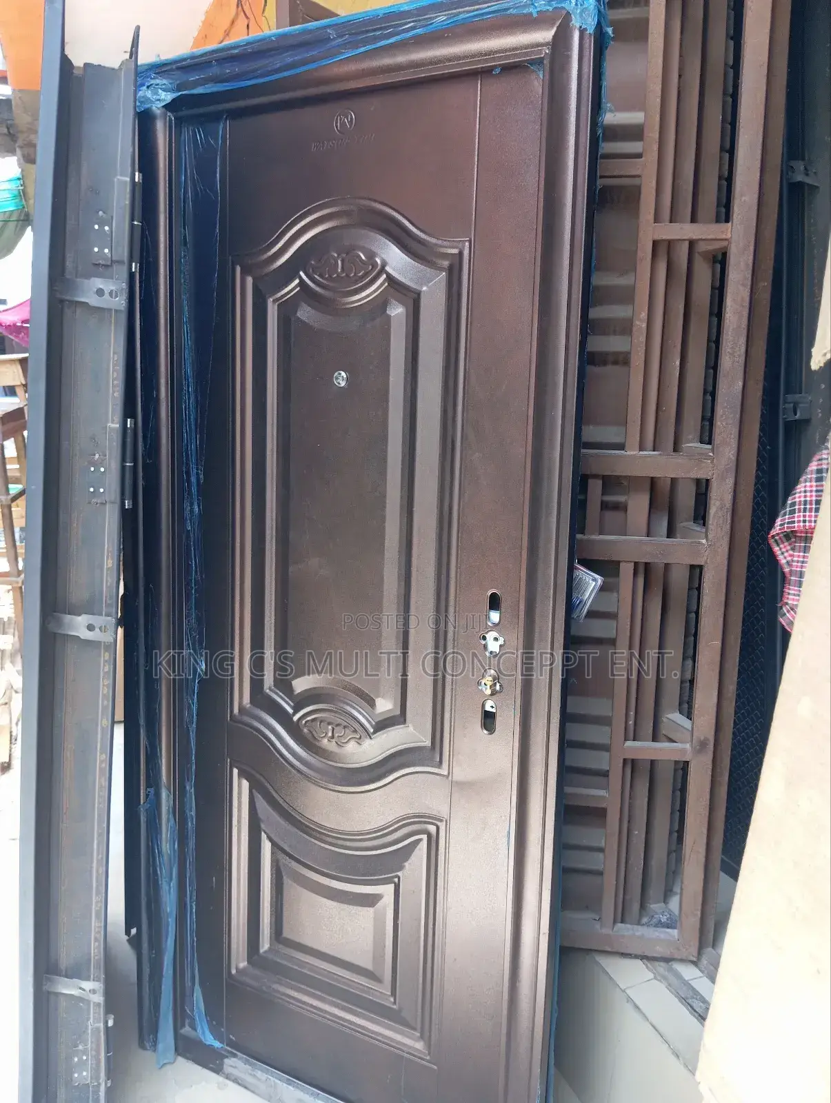 3ft by 7ft Steel Door