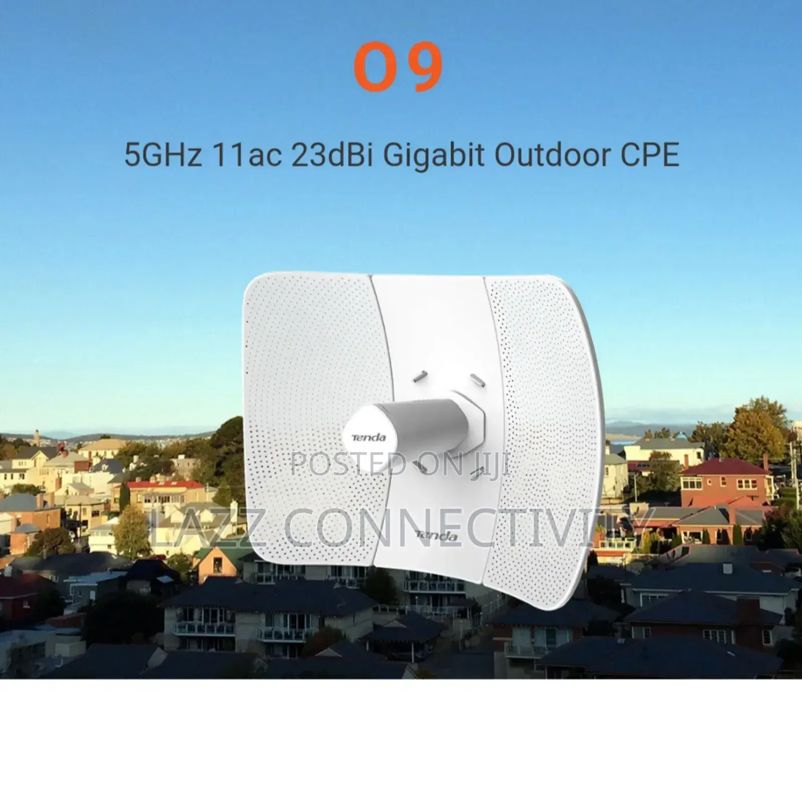 Tenda O9 5ghz 23km+ 11ac 23dbi Gigabit Outdoor Ap Cpe