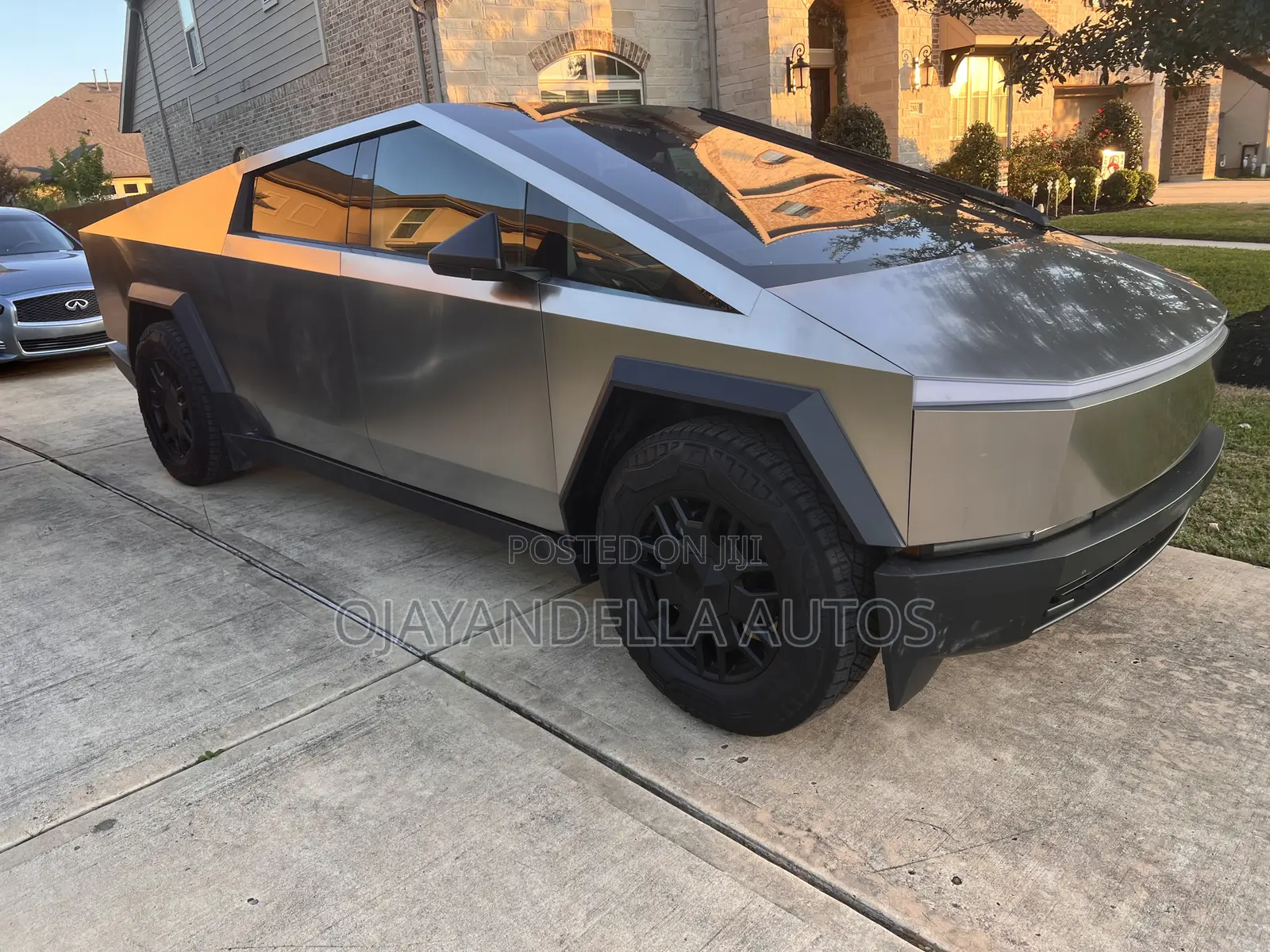 New Tesla Cybertruck 2024 Gray