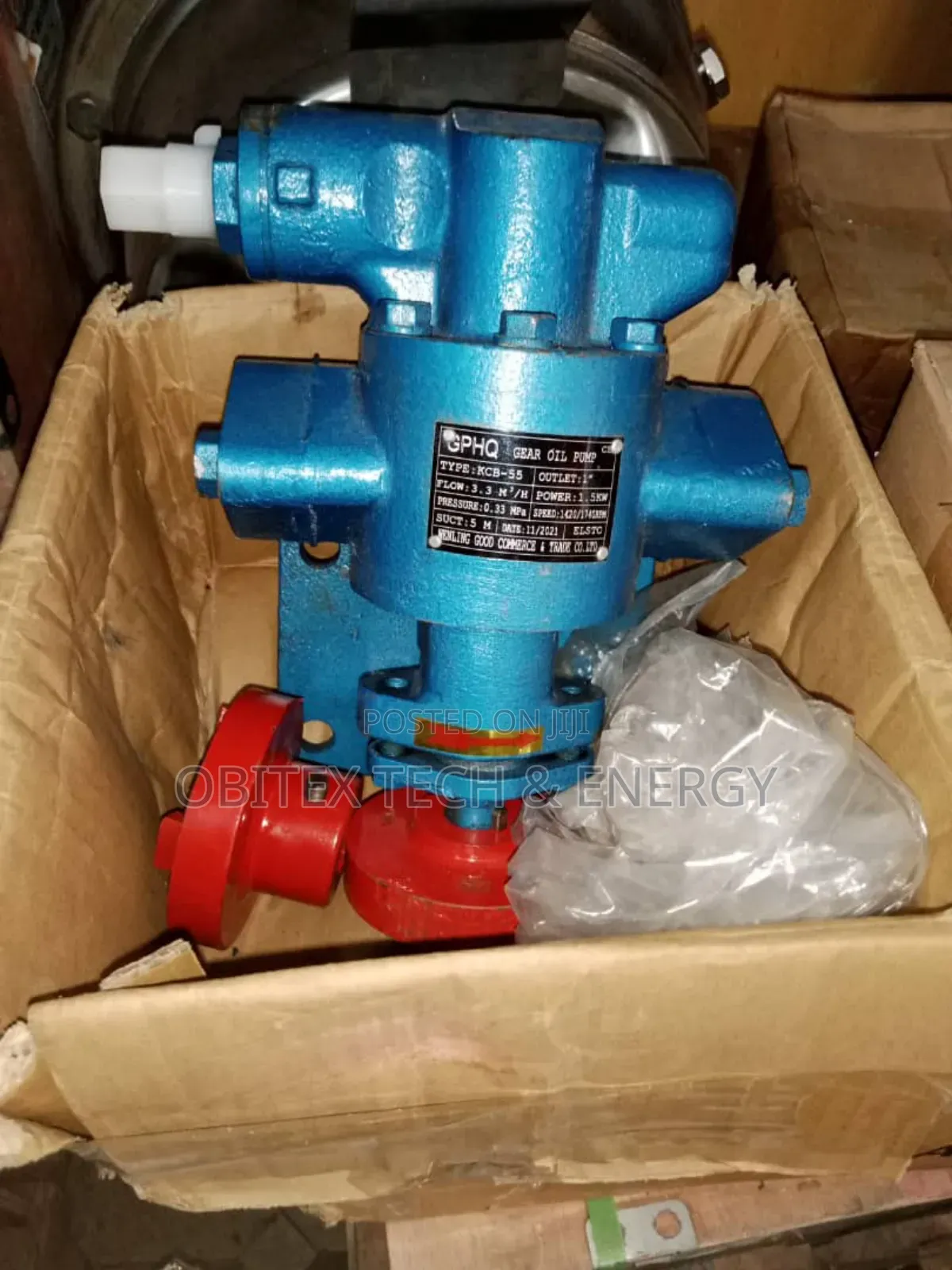 KCB-55 Gear Oil Pump – 3.3m3/H | 1.5kw | Heavy Duty