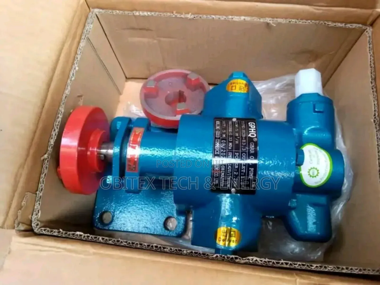 KCB-55 Gear Oil Pump – 3.3m3/H | 1.5kw | Heavy Duty