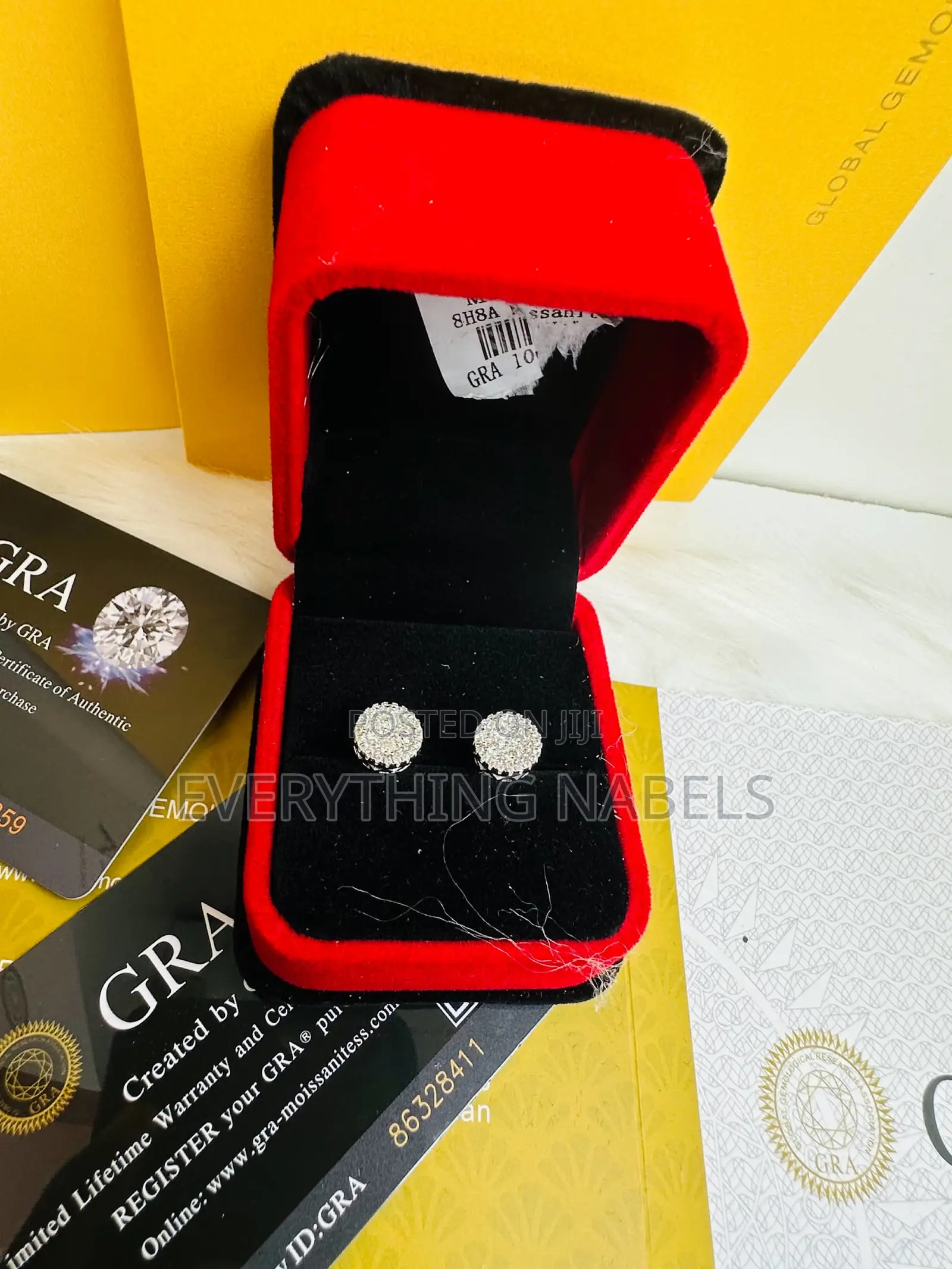 925 Silver VVS Original Moissanite Earrings