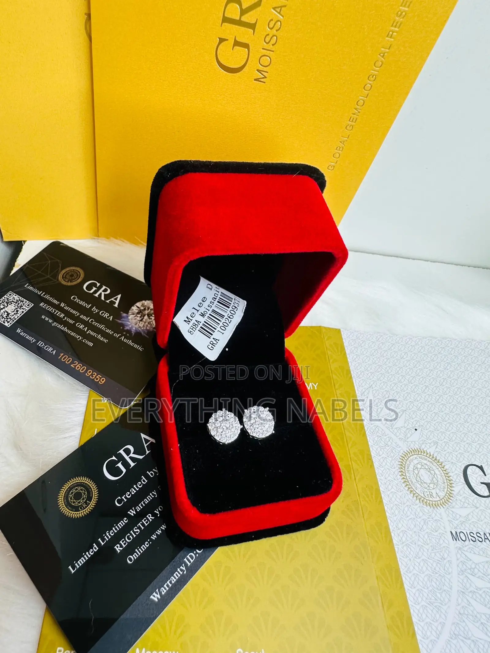 925 Silver VVS Original Moissanite Earrings