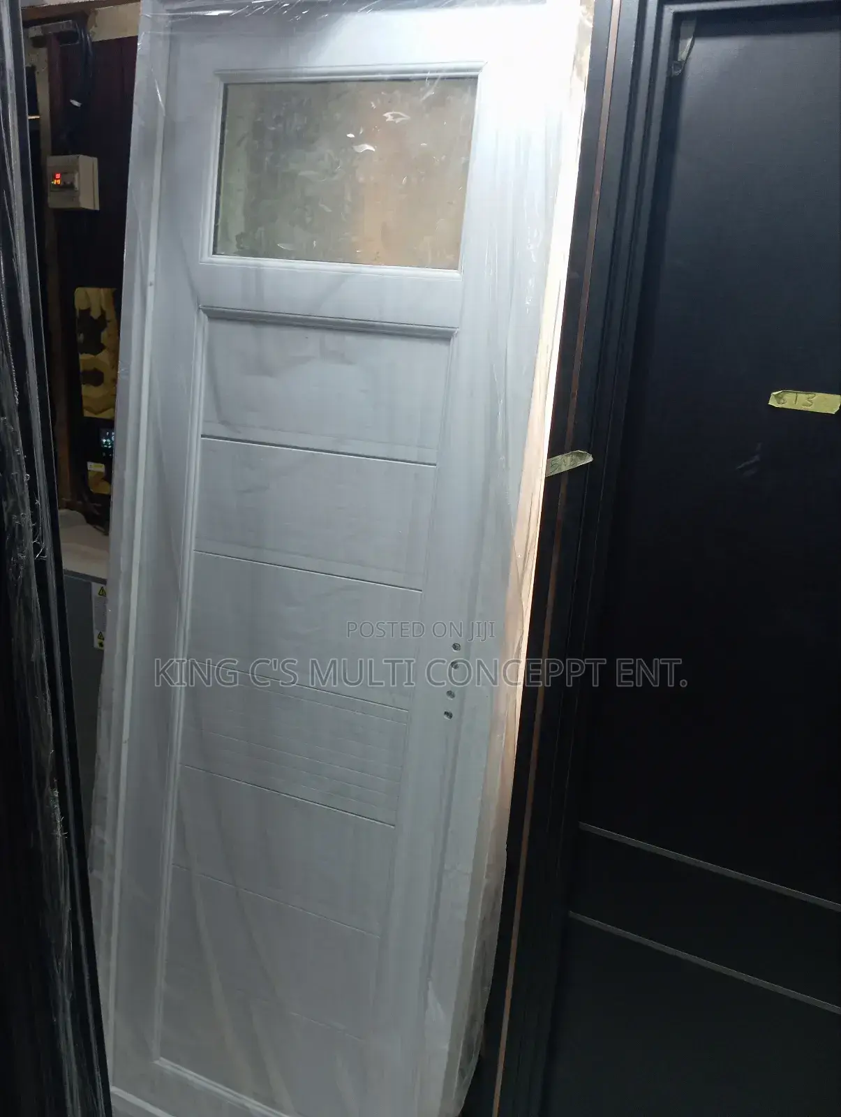 Aluminium PVC Toilet Door
