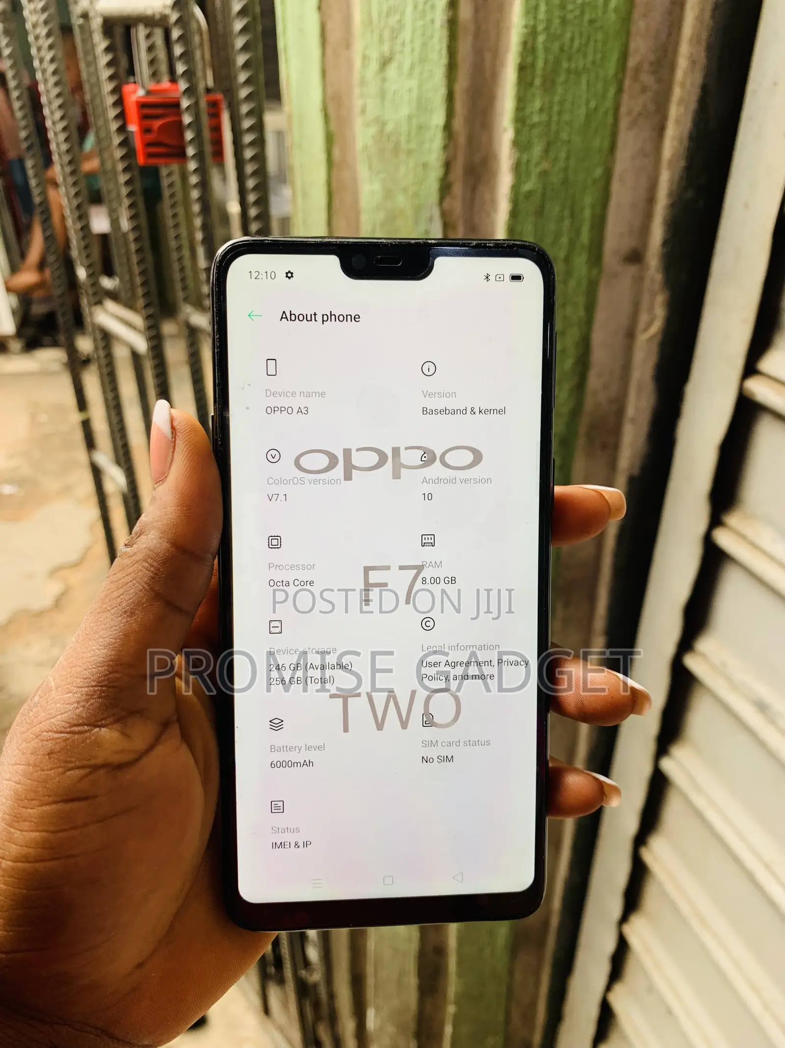 Oppo F7 128 GB Red