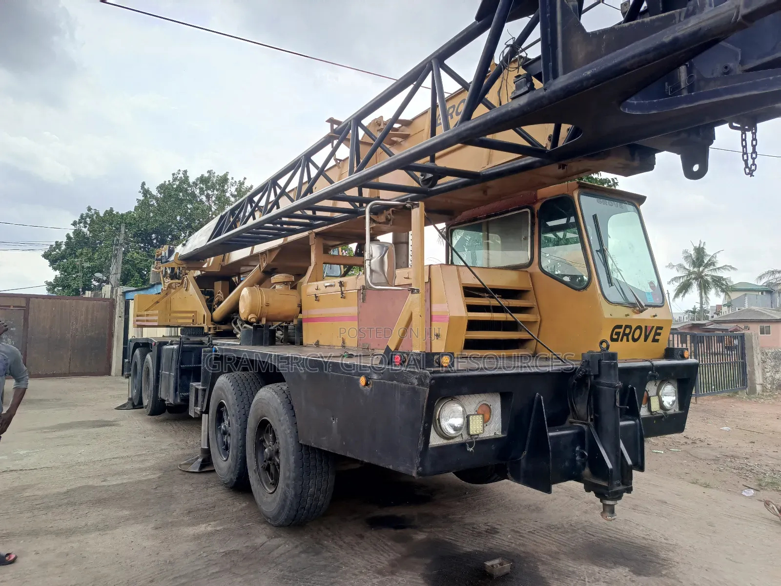 Fairly Used Grove 40 Tons Motor Mobile Crane