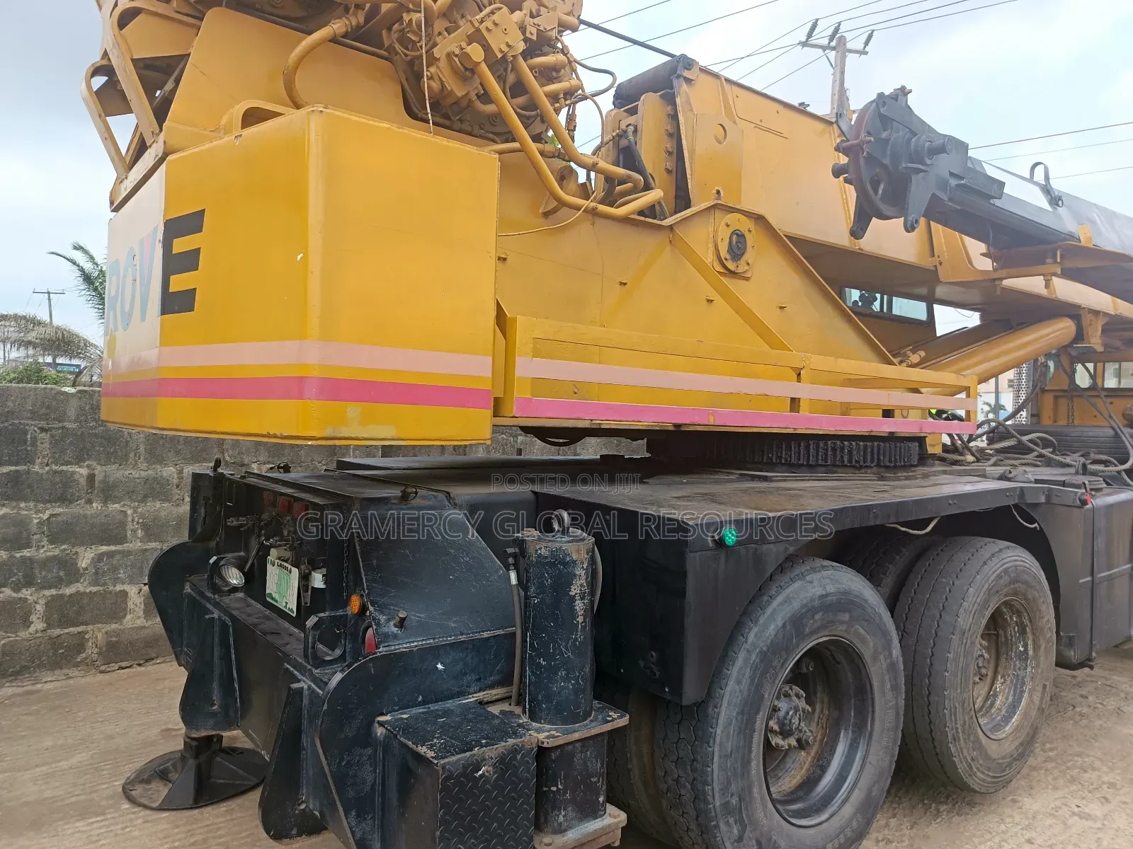 Fairly Used Grove 40 Tons Motor Mobile Crane