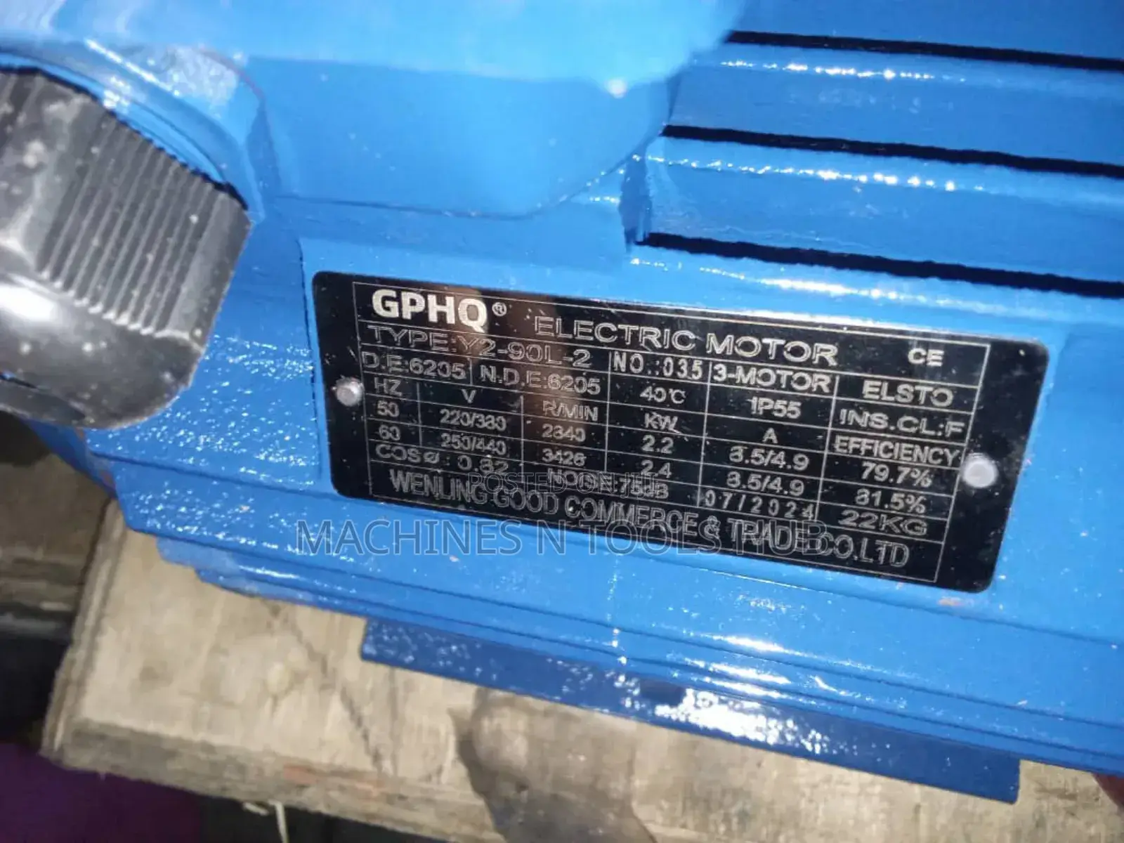 3hp GPHQ Single Phase Electric Motor