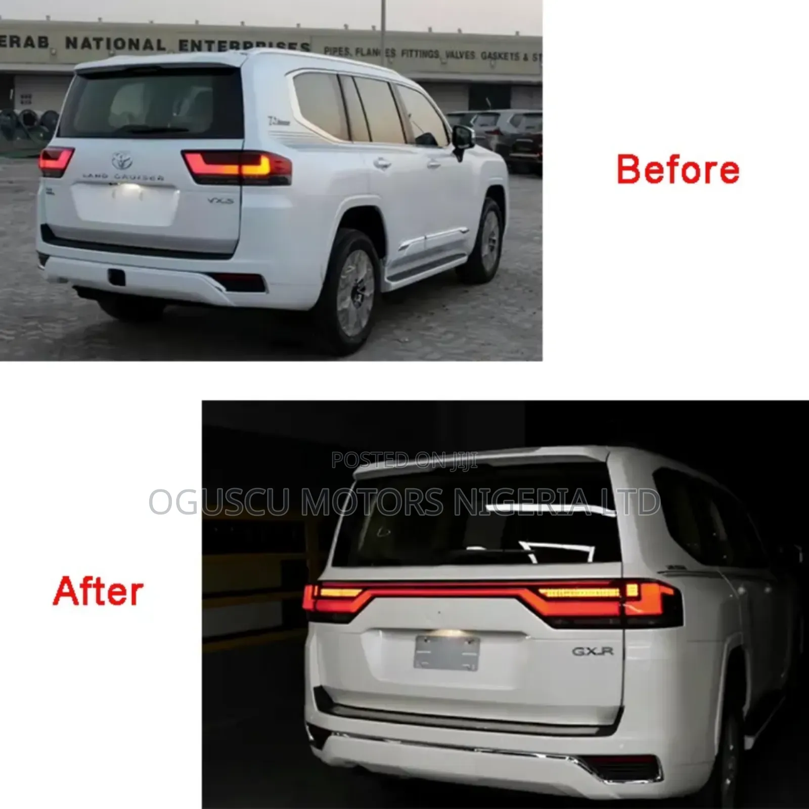 Complete Back Light Landcruiser 2023 Long One With The Booth