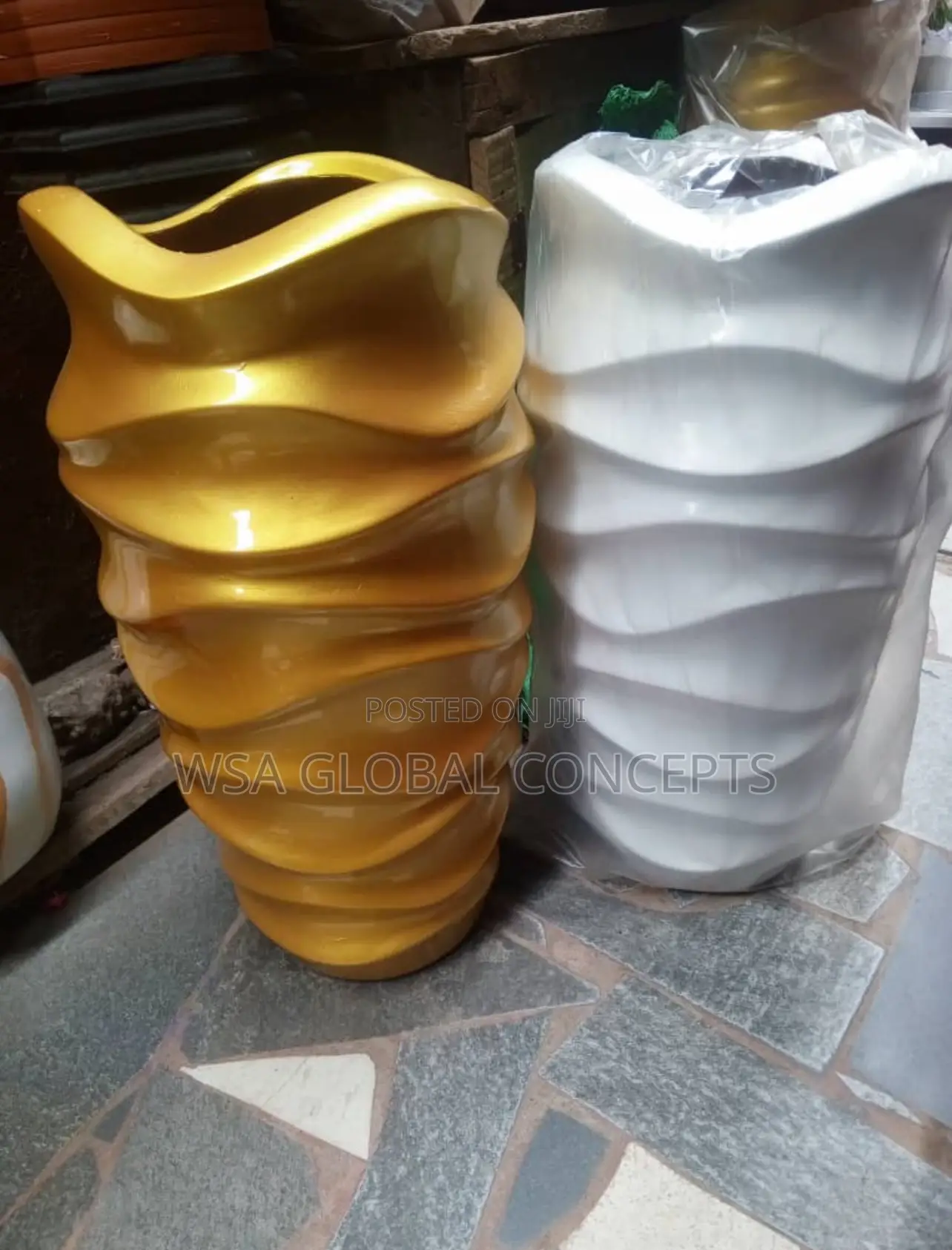 Biggest Size Spiral Design Flower Pots
