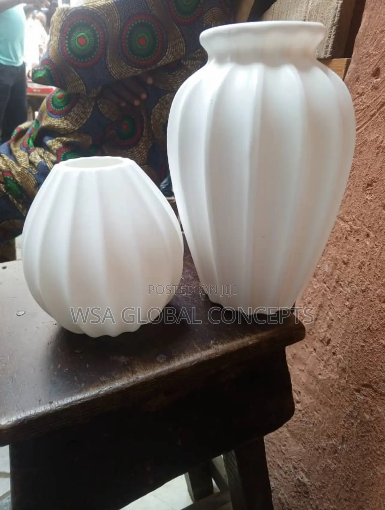 Jug Design New White Flower Vase