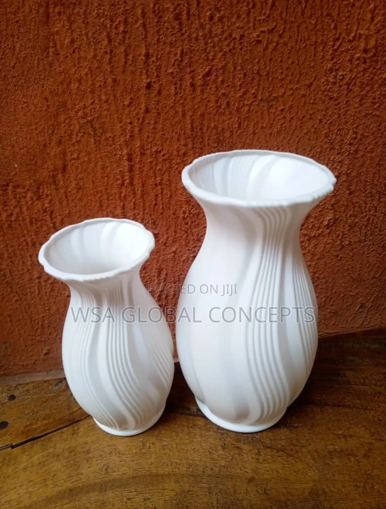 Jug Design New White Flower Vase