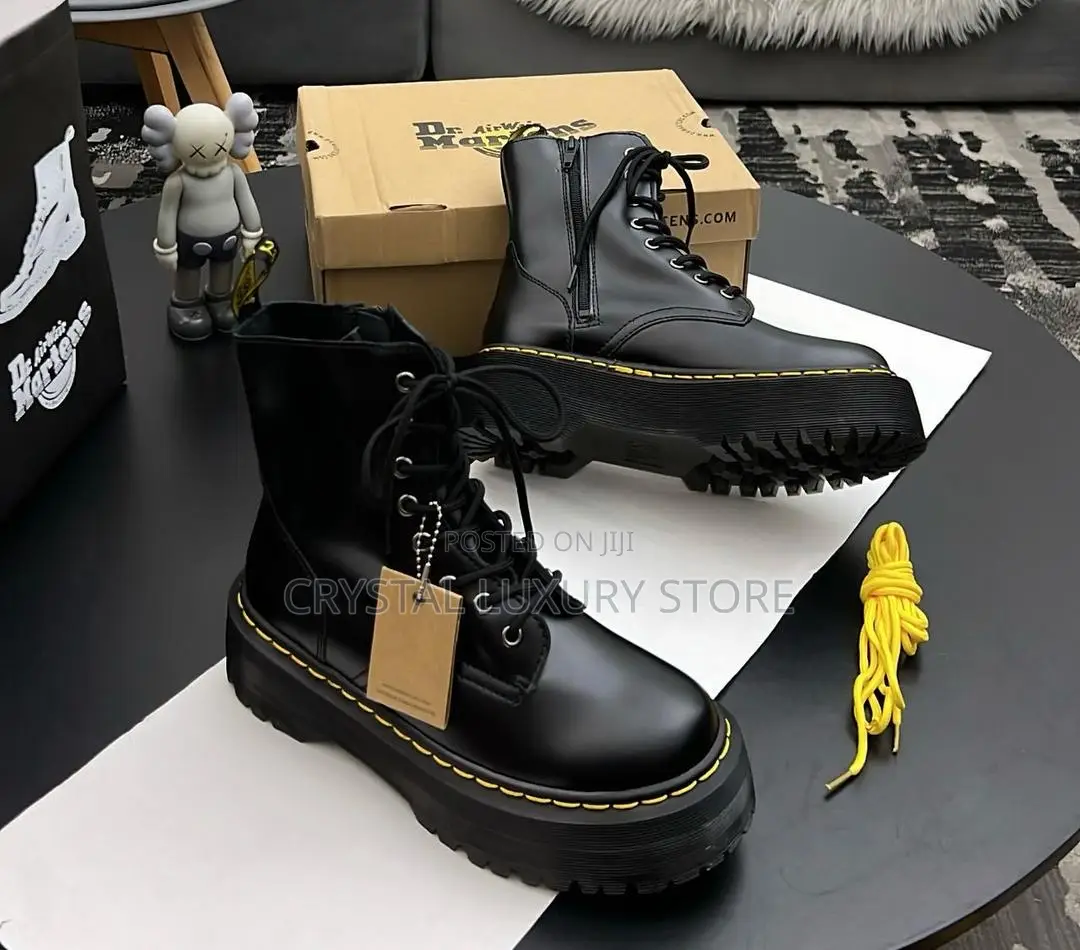 Dr Martens Quality Luxury Men Genuine Leather Boots
