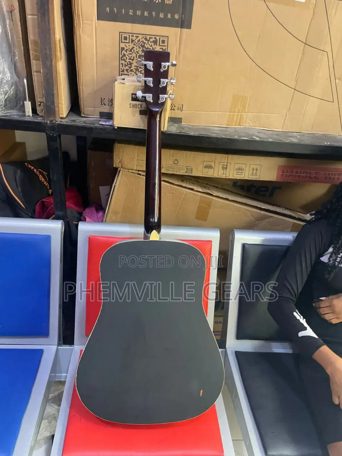 Neat Uk Used Acoustic Guitar