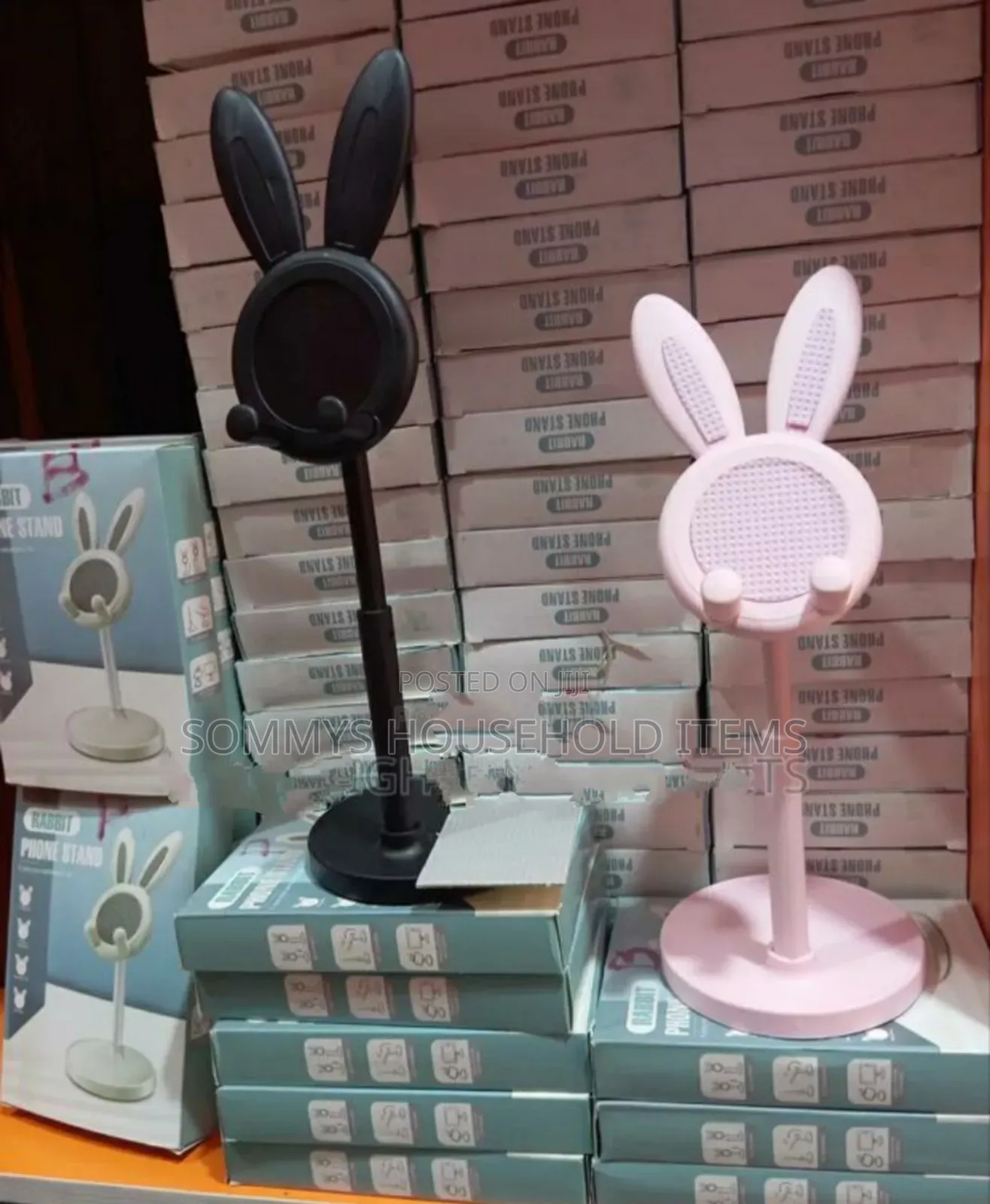 Rabbit Phone Holder / Phone Stand (Adjustable)
