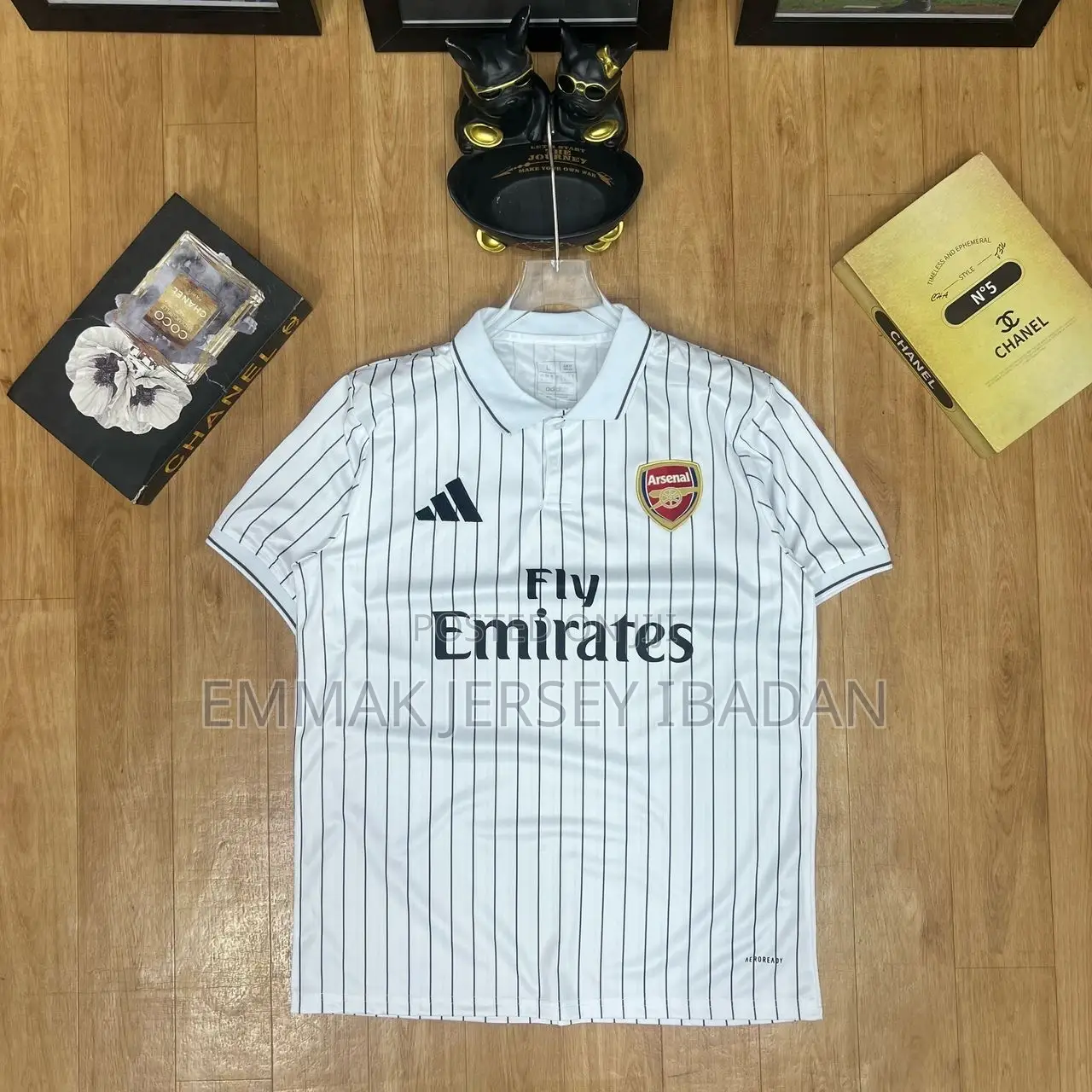Arsenal Jersey - White Official - High Quality