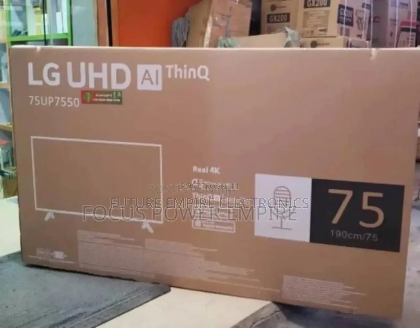 Original Lg Uhd Real Smart Tv 75inche Frameless Pro Max