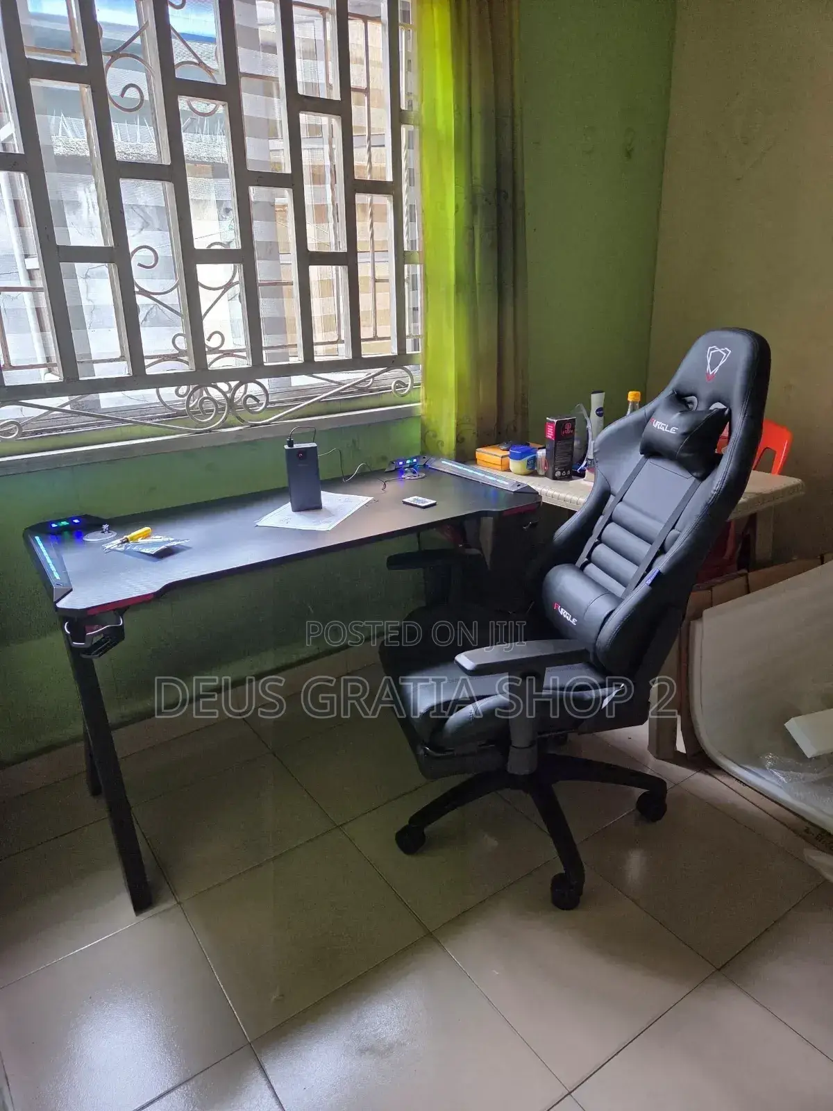 Gaming Chair and Game Table for Home Office