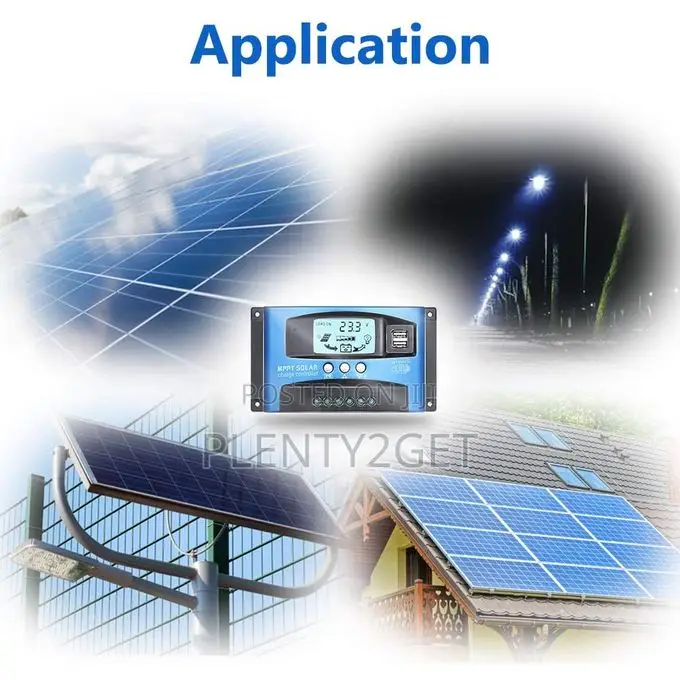 Powmr 30a MPPT Solar Charge Controller Dual Usb 12v 24v