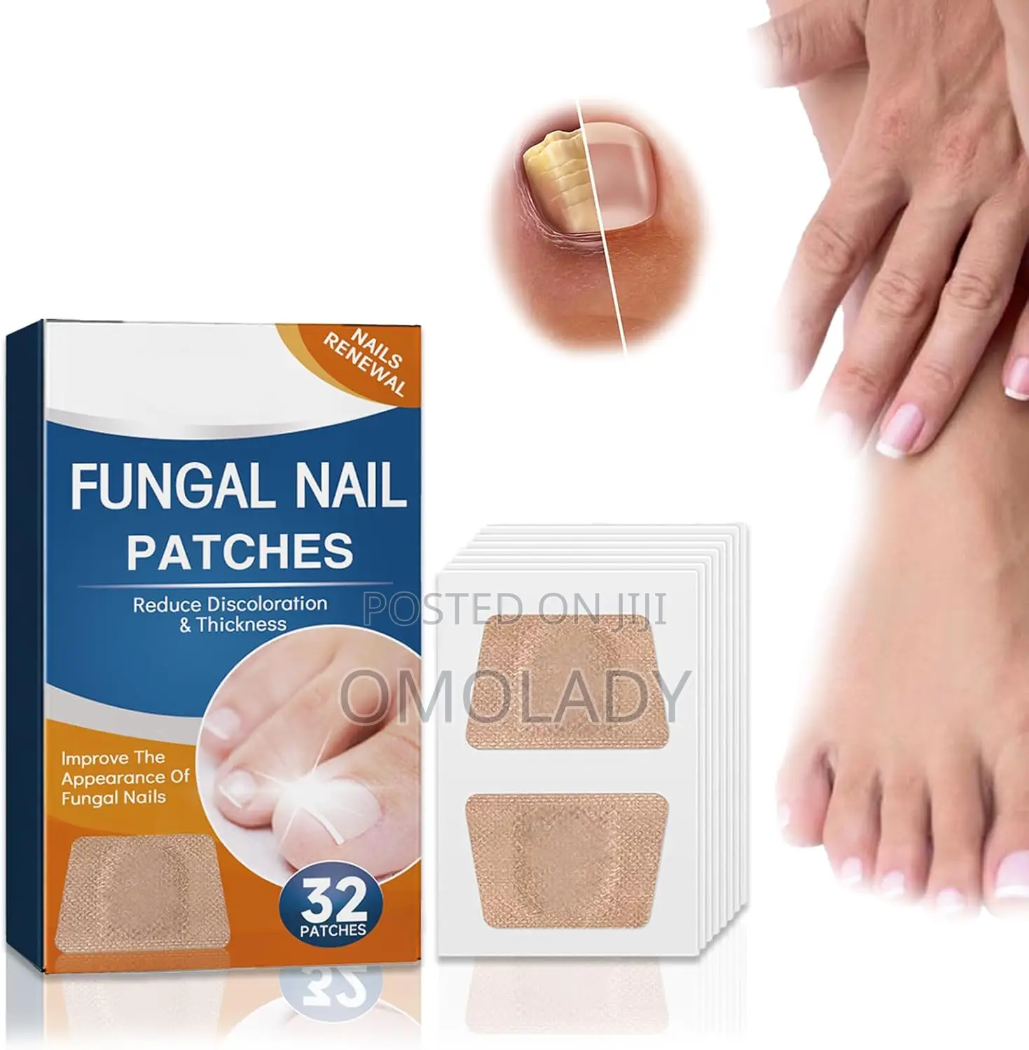 Fungal Nail Repair Patches 32 PCS