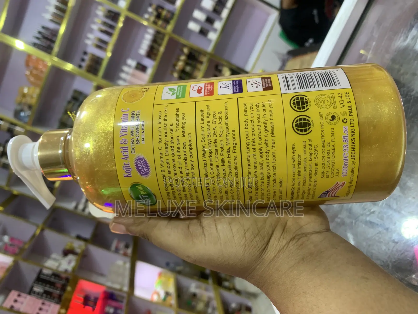 Veet Gold Kojic Acid Vitamin C Shower Gel