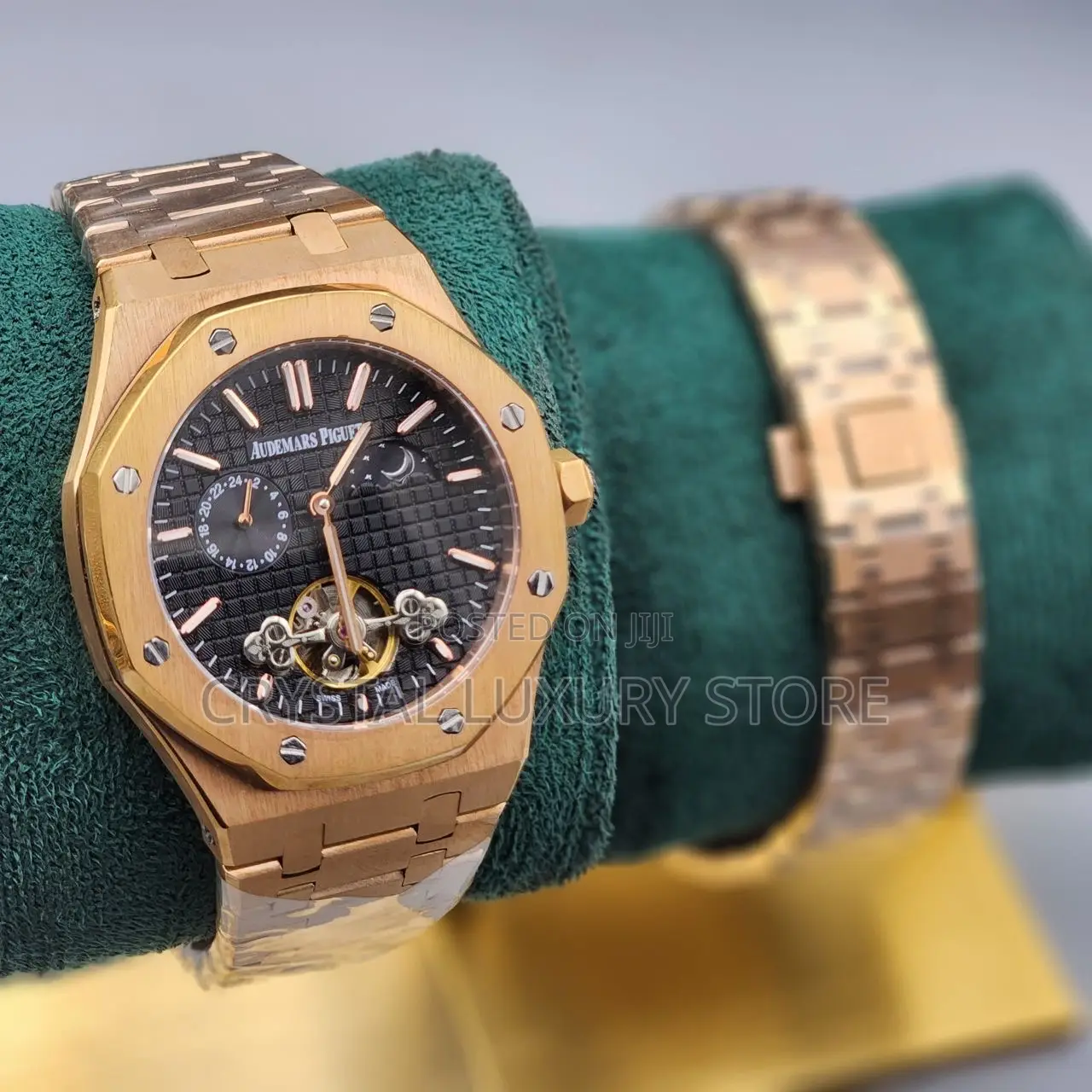 Audemars Piguet Quality Luxury Men Chain Strap Wristwatch