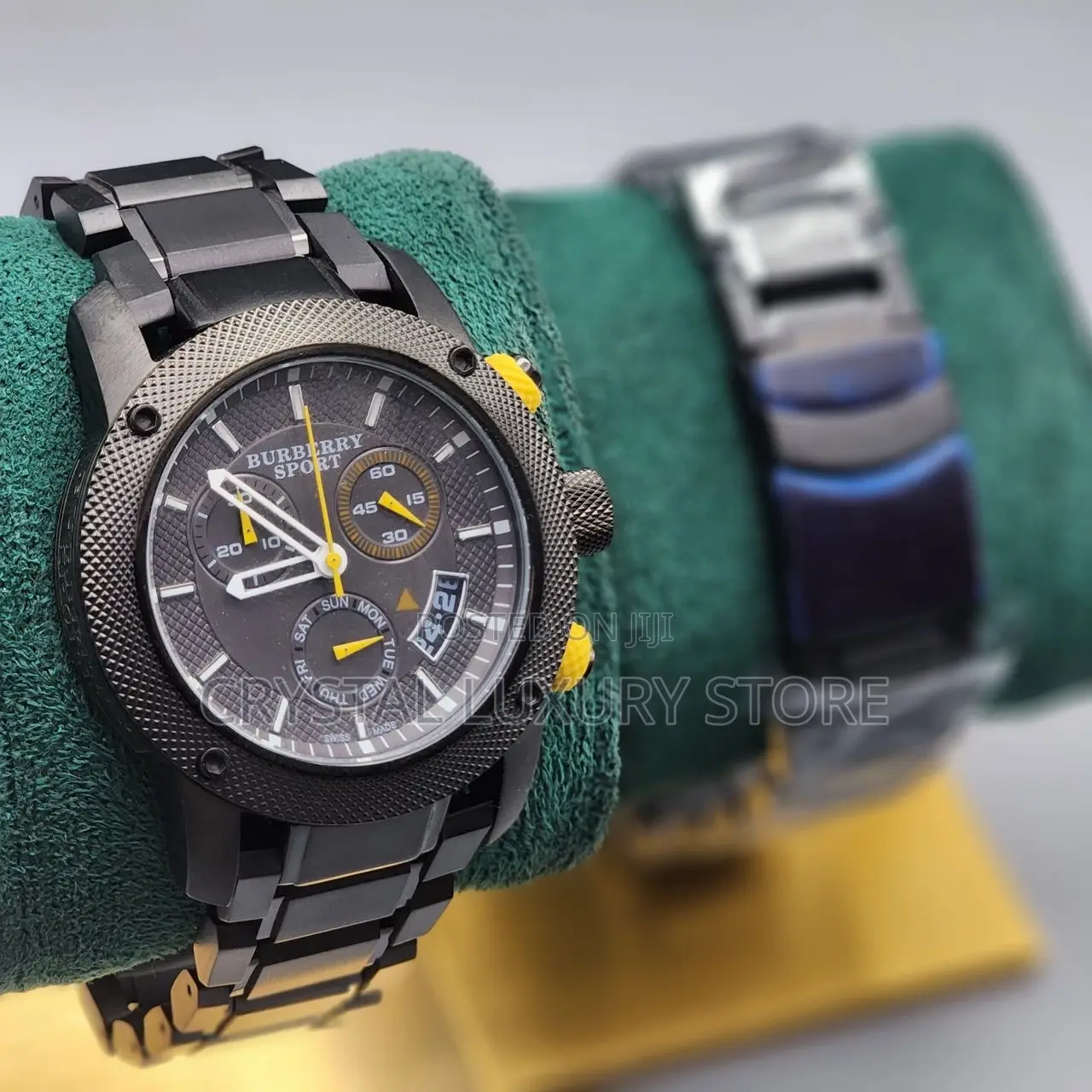 Burberry Quality Luxury Men Chain Strap Wristwatch