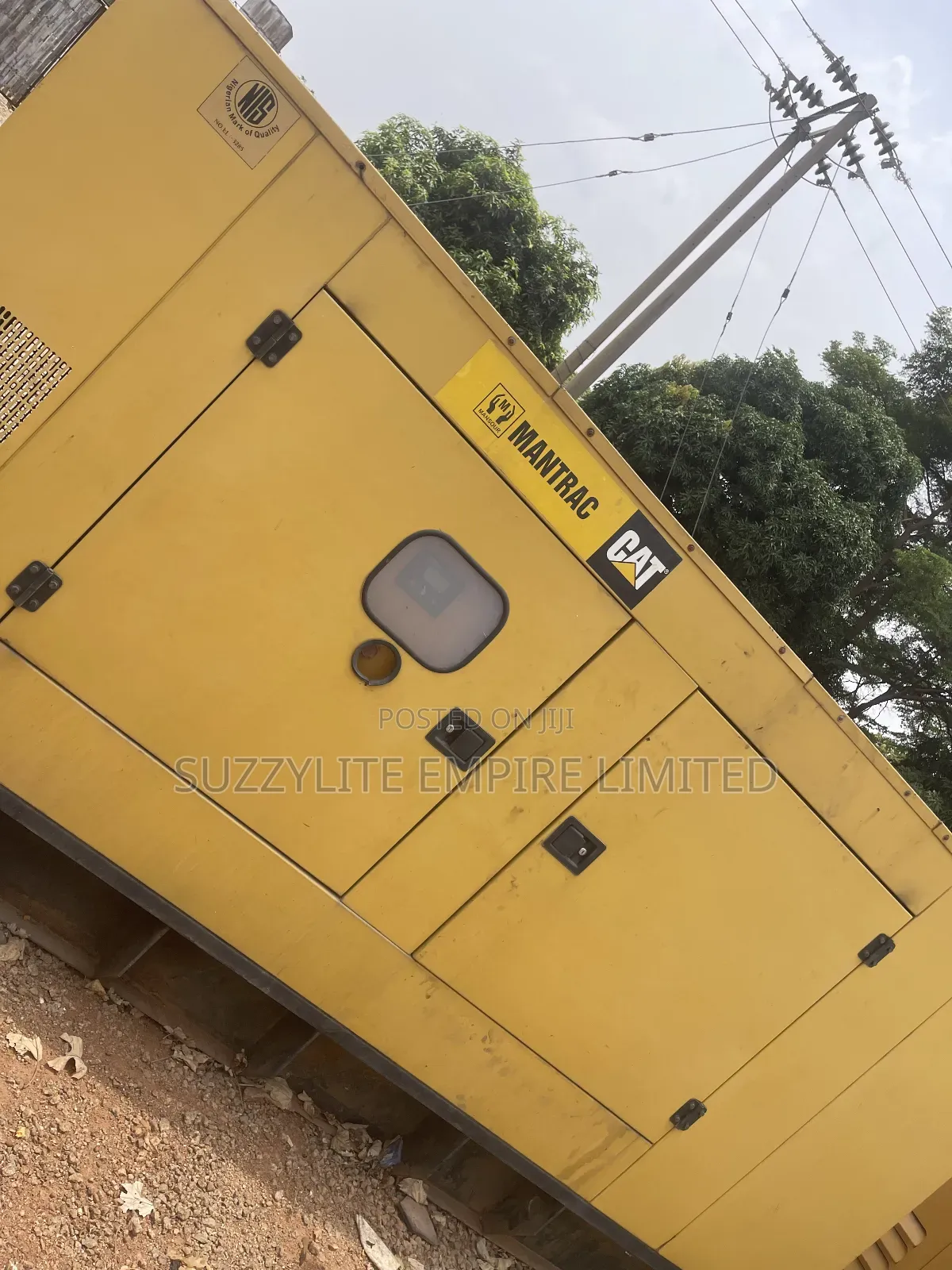 Mantrac 300kva Used Generator
