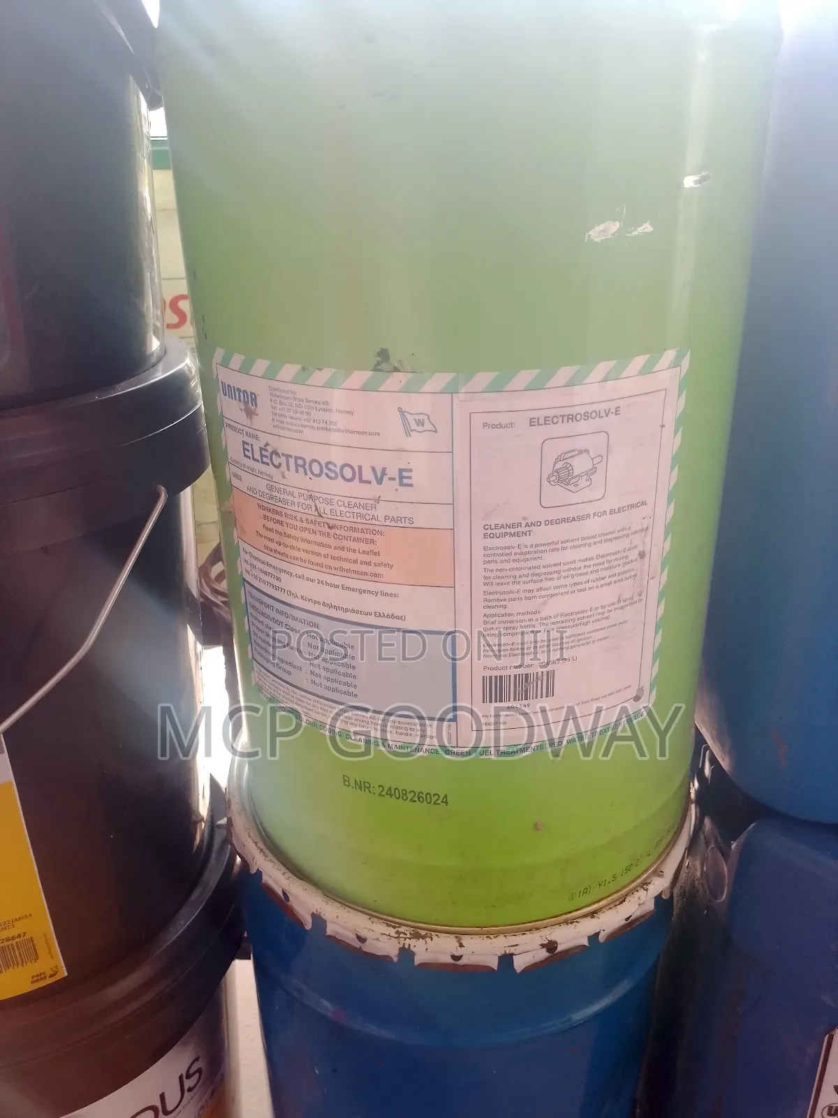 Electrosolv- E 25litres Unitor
