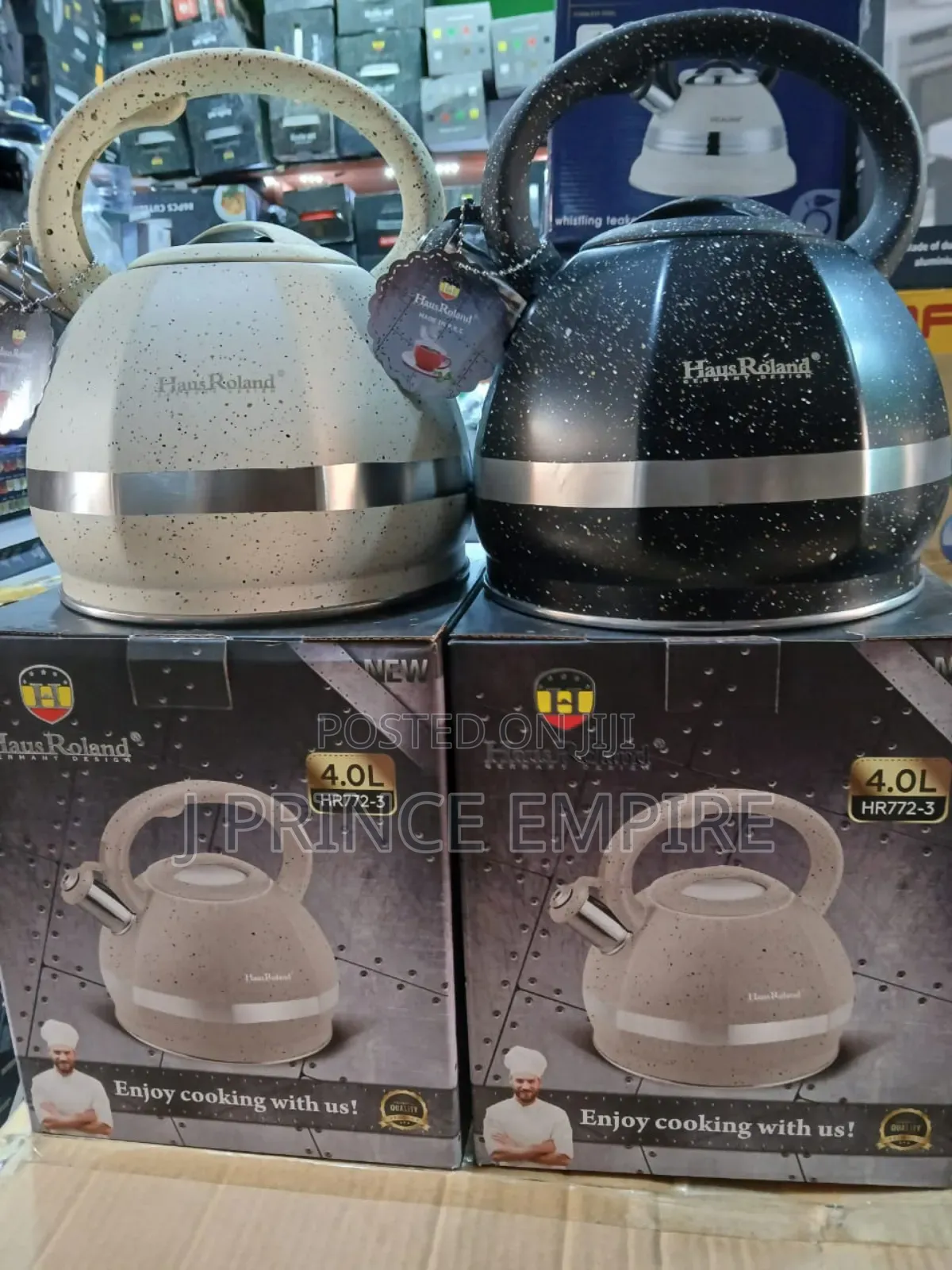 Haus Rowland 4l Whistle Kettle