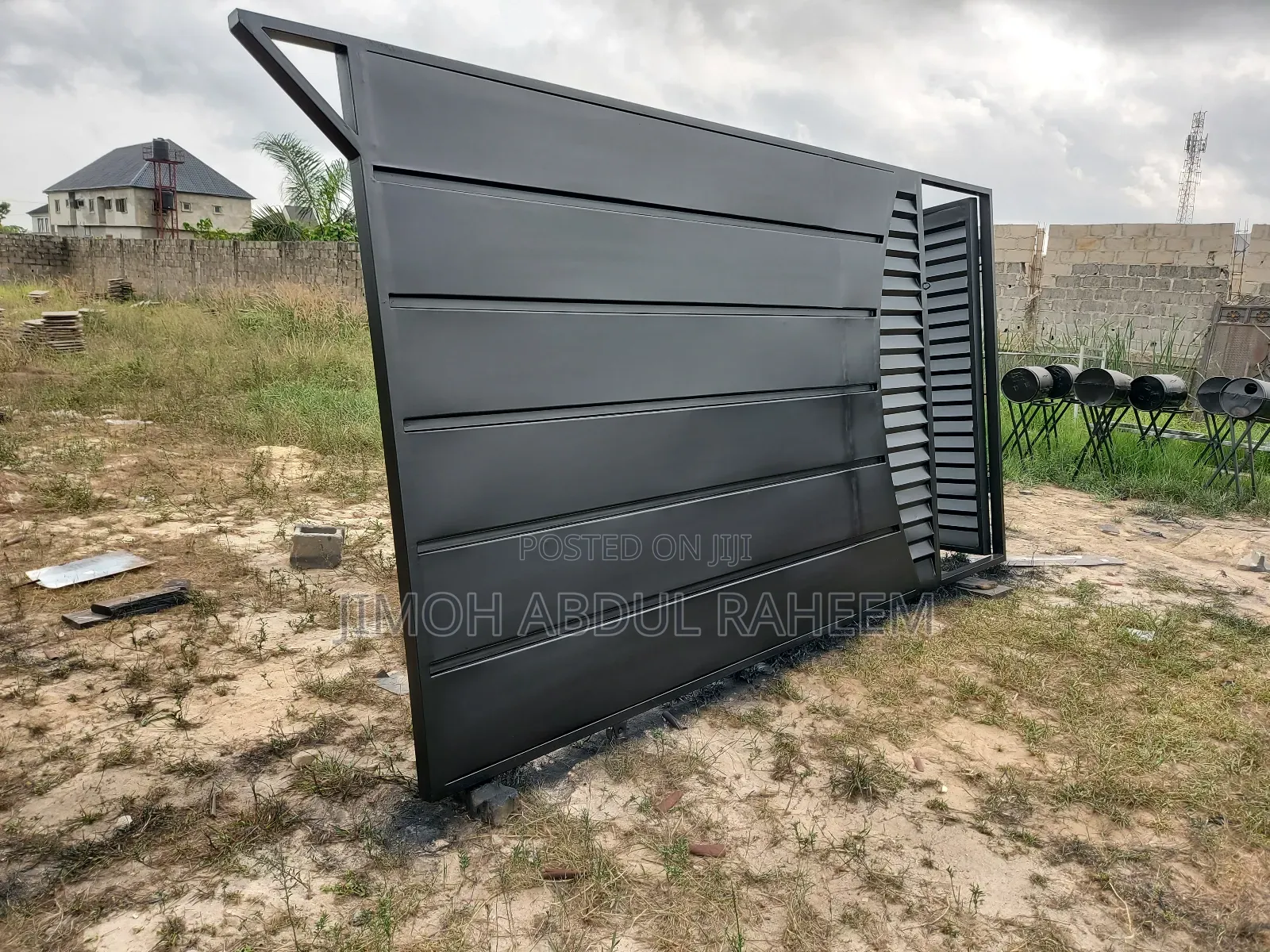 Padded Iron Entrance Gate