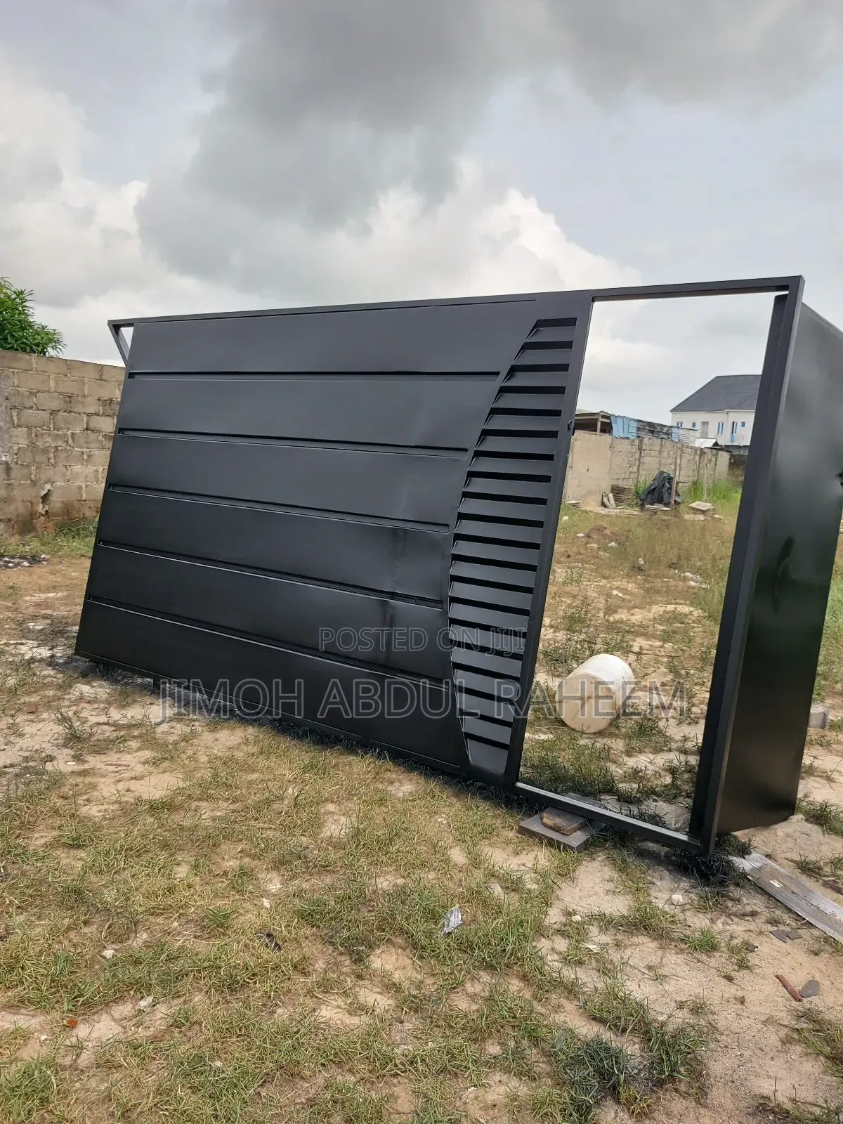 Padded Iron Entrance Gate