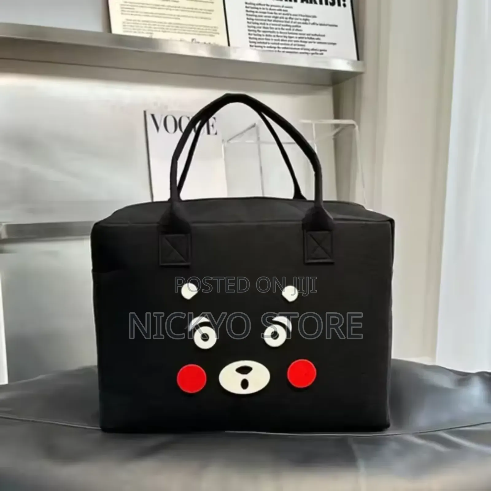 Colorful Character-Themed Tote/Storage Bag